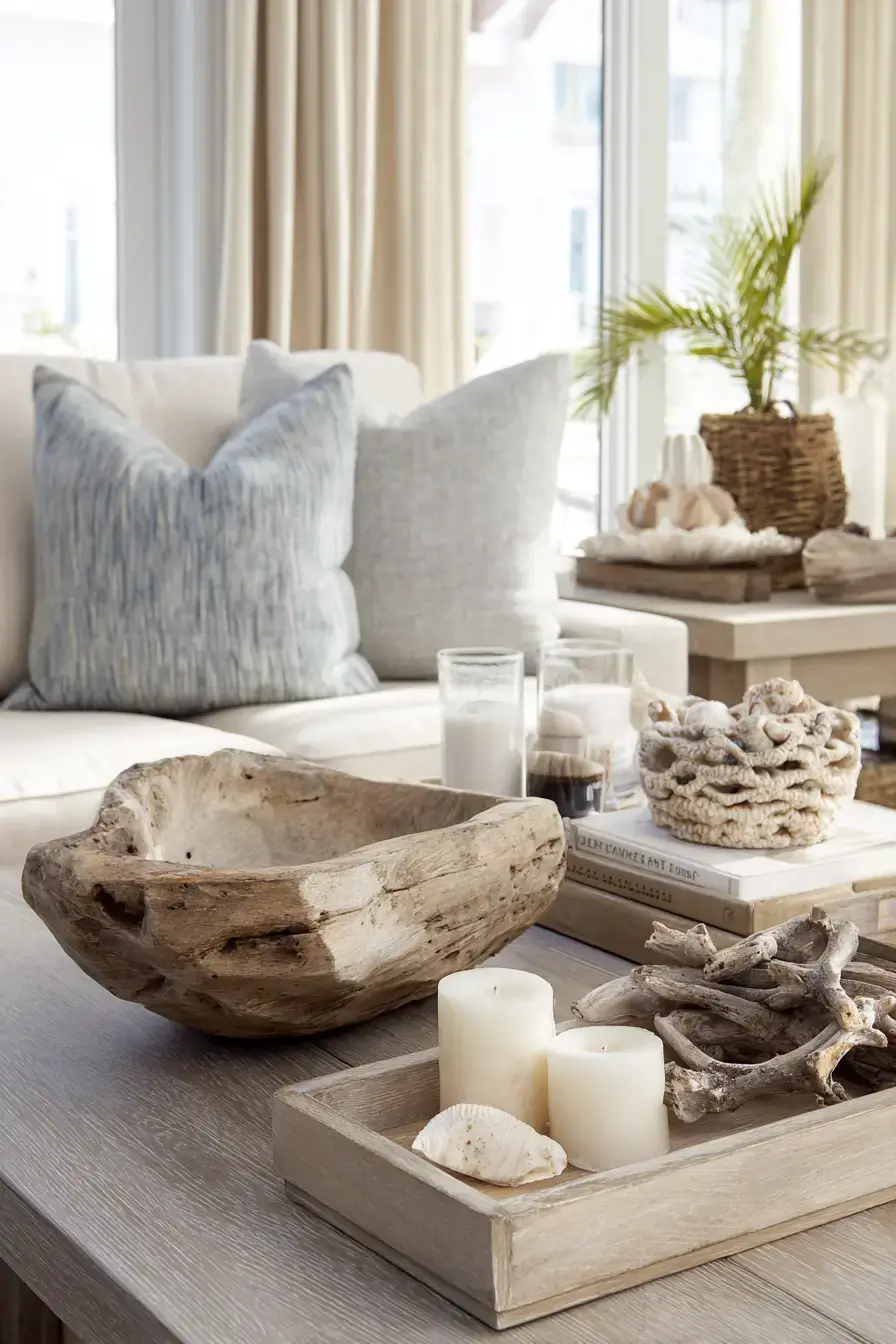 17 Driftwood Decor Ideas That Bring the Shoreline Indoors