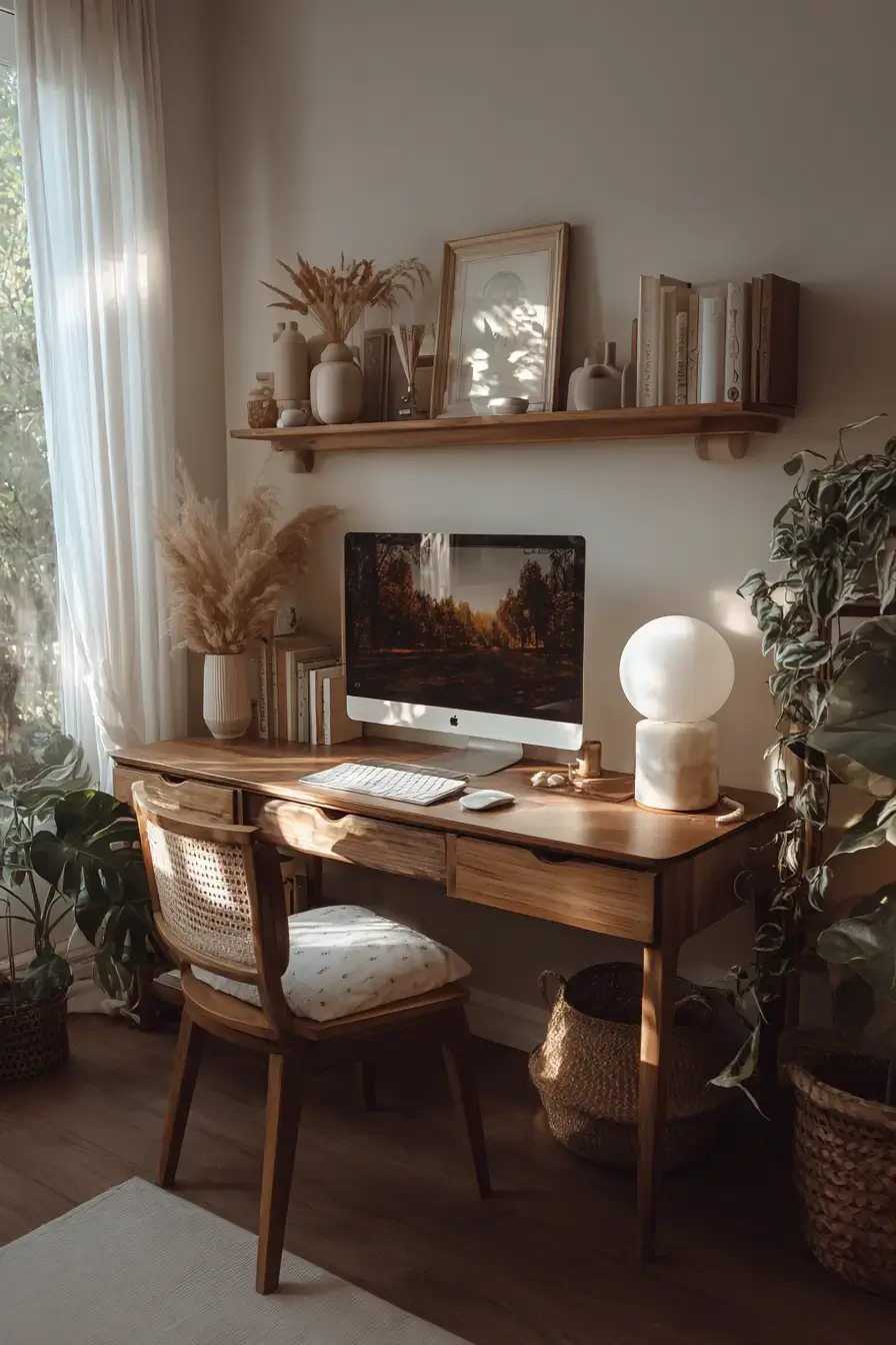 14 Small Office Decor Ideas That Make a Tiny Desk Feel Like a Real Workspace