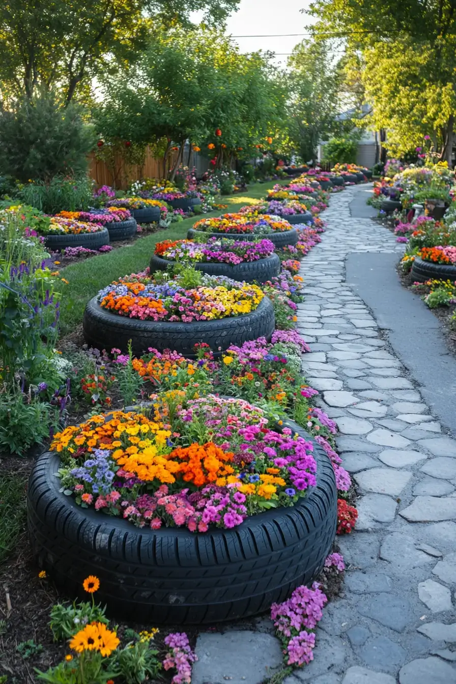 16 Upcycled Garden Decor Ideas That Turn Junk Into the Best Part of the Yard