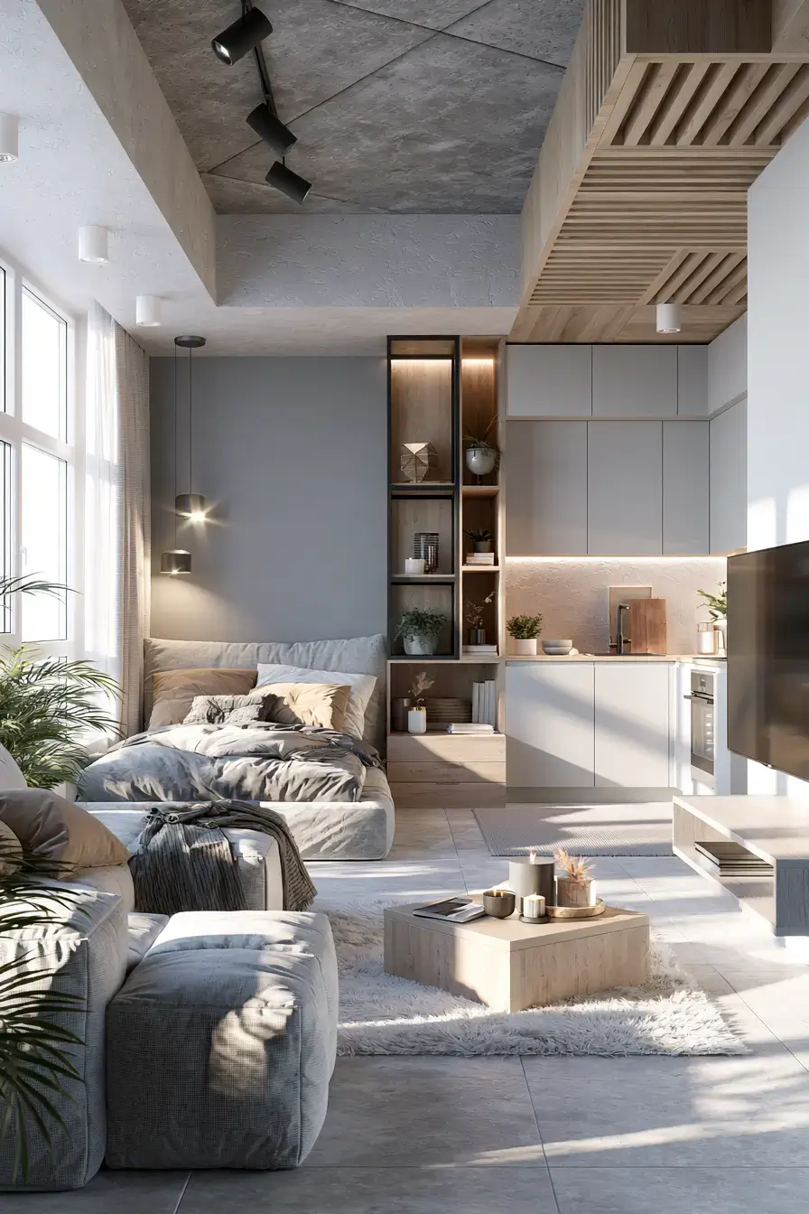 27 Bedsitter Arrangement Ideas That Make One Room Do the Work of Two