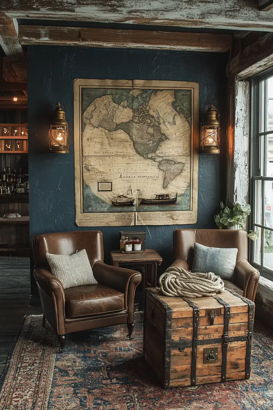 19 Rustic Nautical Decor Ideas That Look Like They Washed Ashore