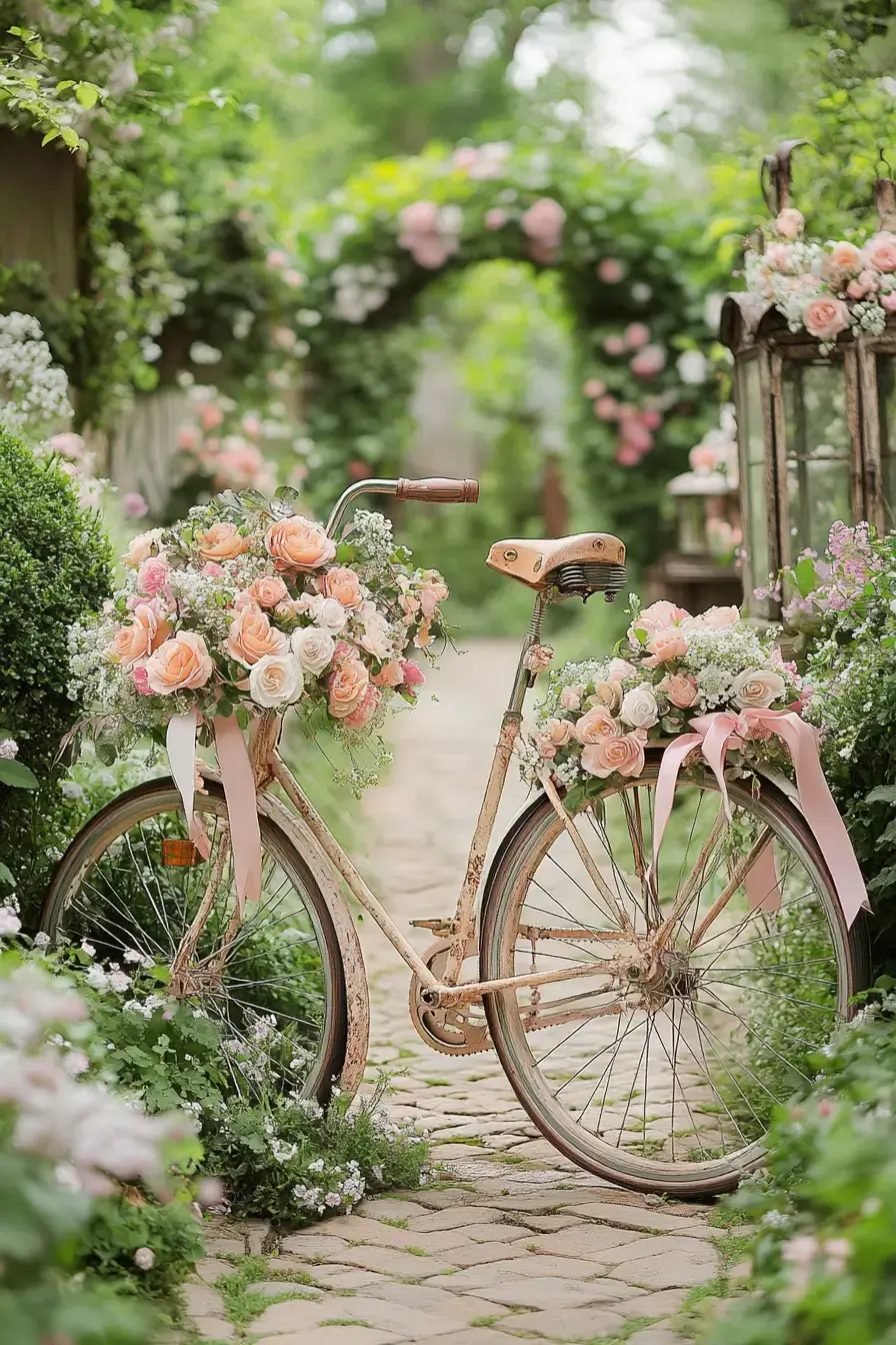 14 Bicycle Yard Decor Ideas That Turn Old Bikes Into Garden Features