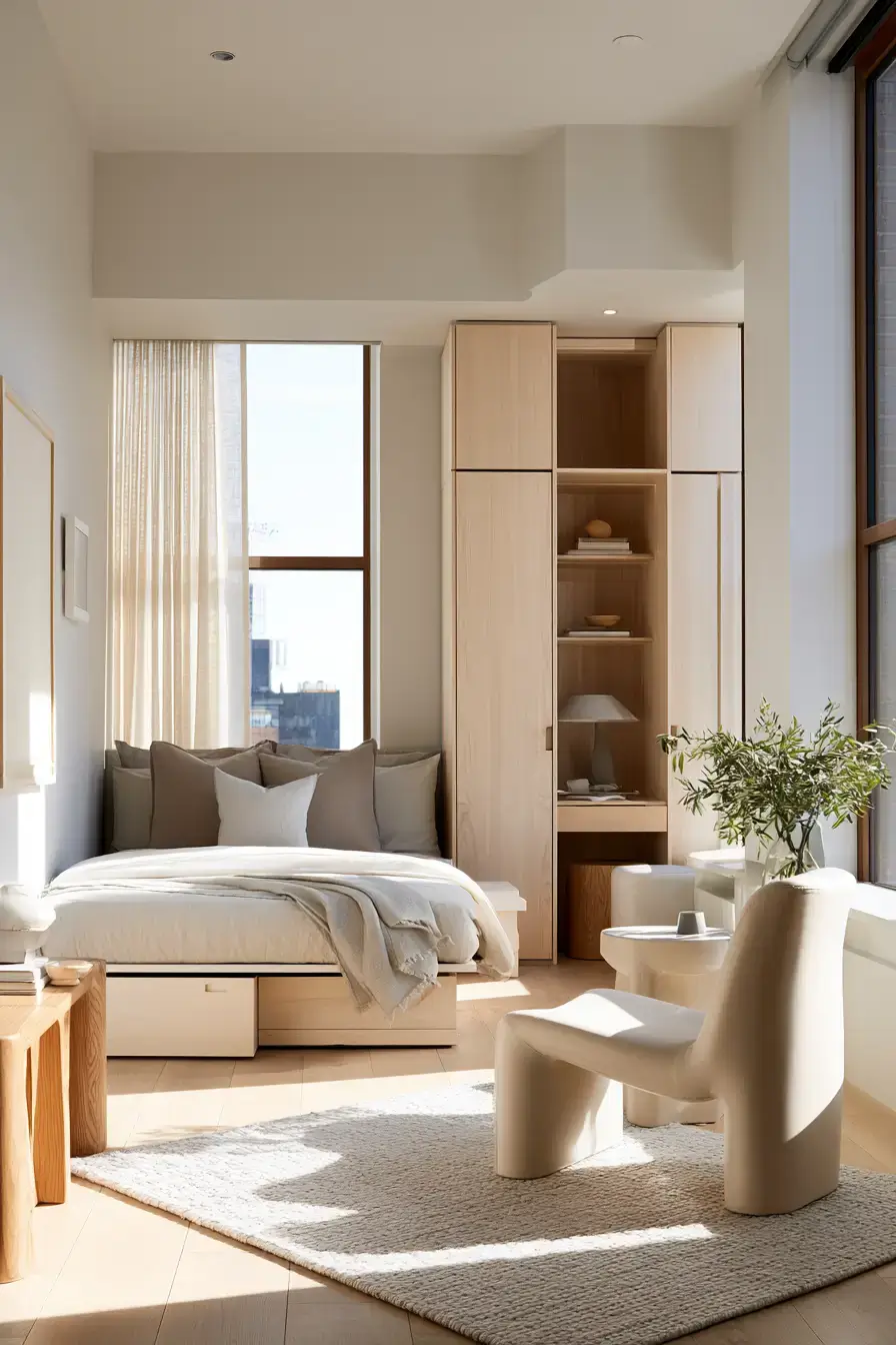 27 Bedsitter Arrangement Ideas That Make One Room Do the Work of Two
