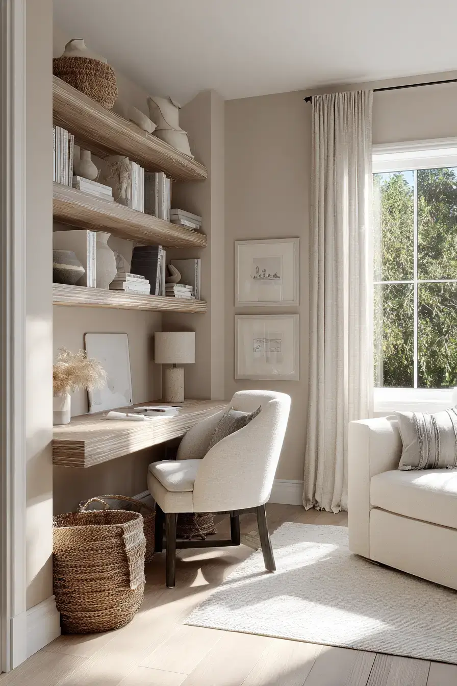 14 Small Office Decor Ideas That Make a Tiny Desk Feel Like a Real Workspace