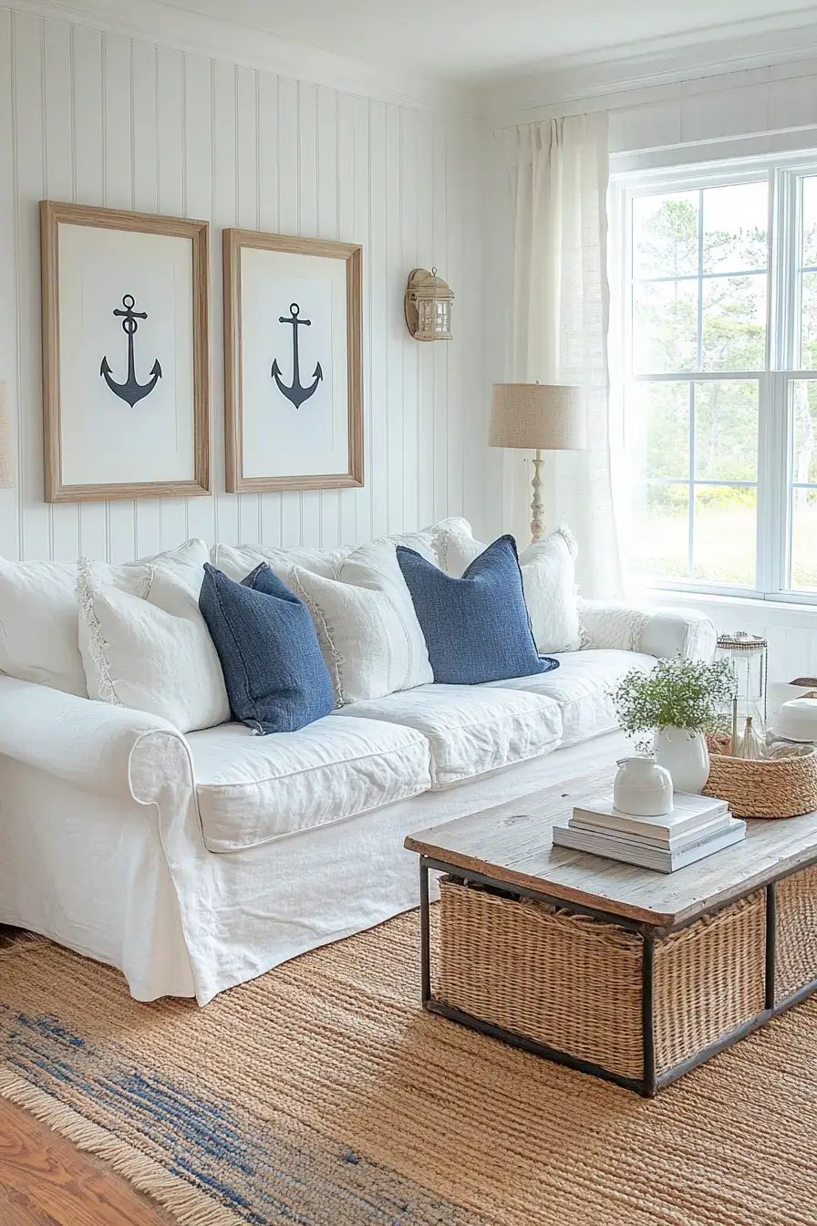 19 Rustic Nautical Decor Ideas That Look Like They Washed Ashore