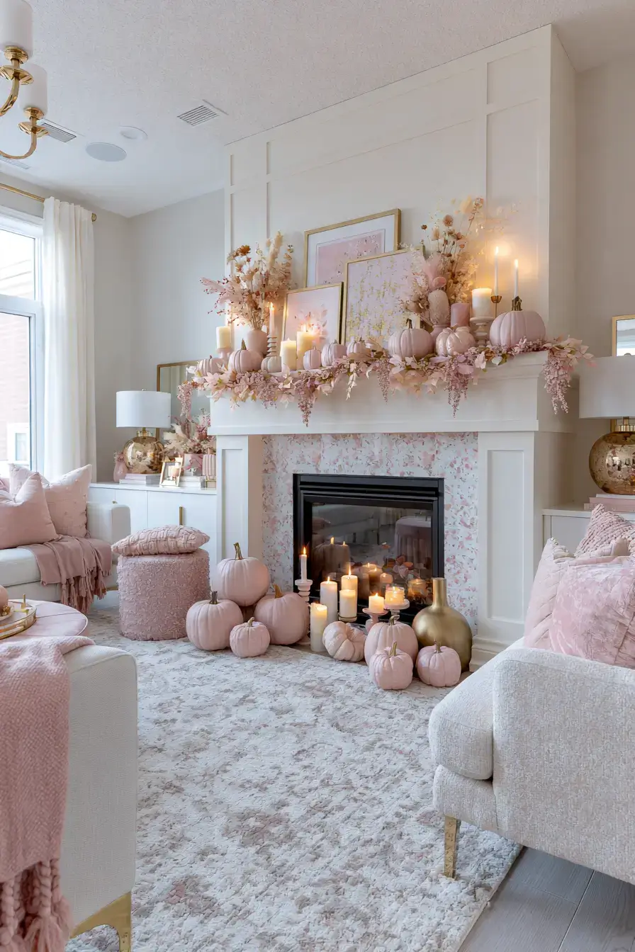 27 Pink Fall Decor Ideas That Make the Season Feel Soft