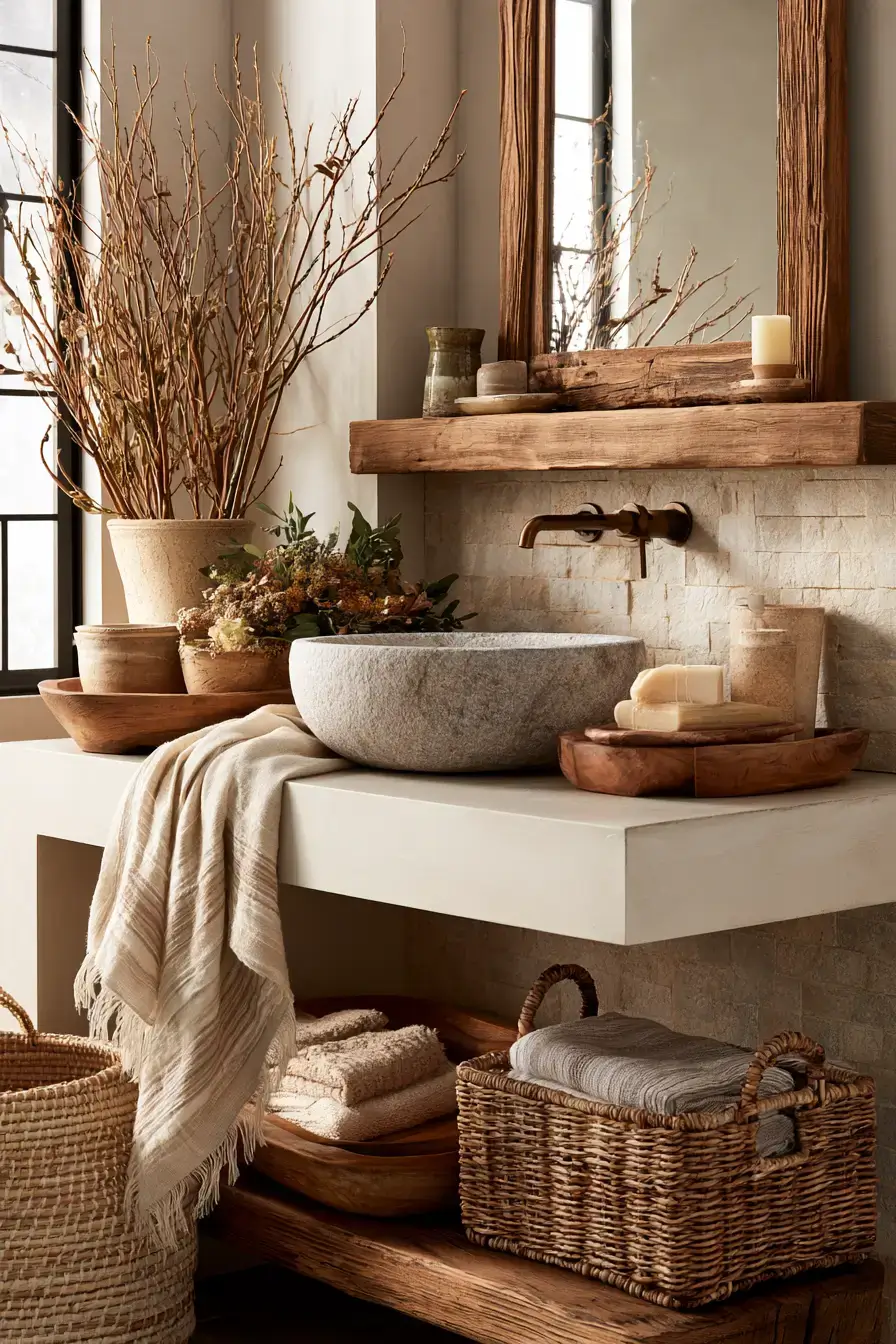 27 Fall Bathroom Decor Ideas That Make a Small Room Feel Like Autumn