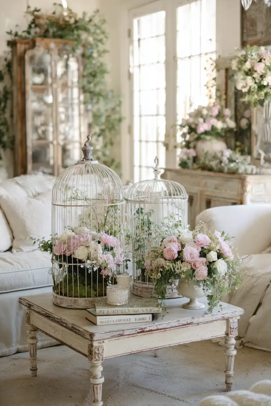 15 Vintage Birdcage Decor Ideas That Feel Romantic Without Trying Too Hard