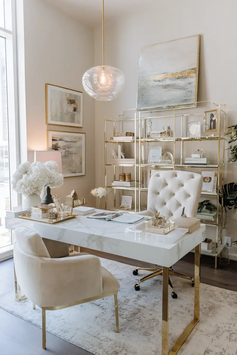 14 Small Office Decor Ideas That Make a Tiny Desk Feel Like a Real Workspace