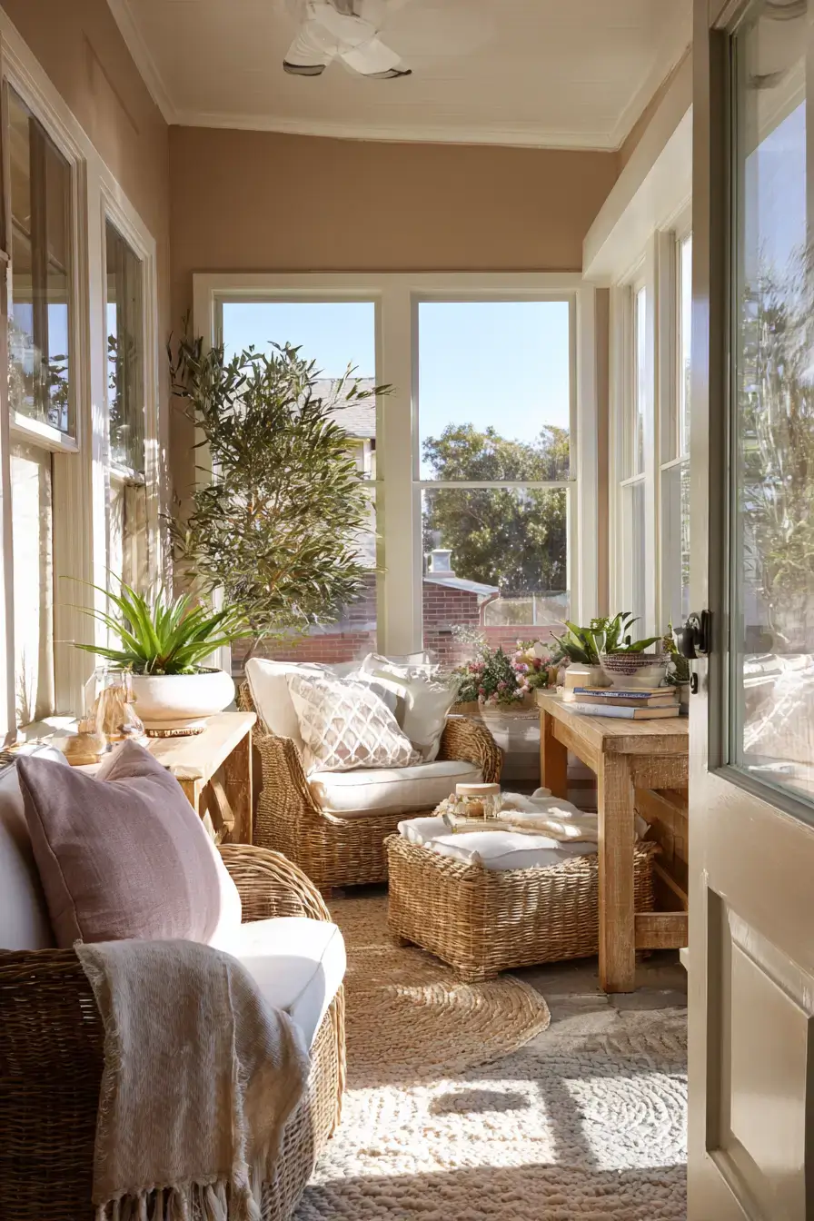 11 Small Sunroom Ideas That Catch the Light Without Overheating