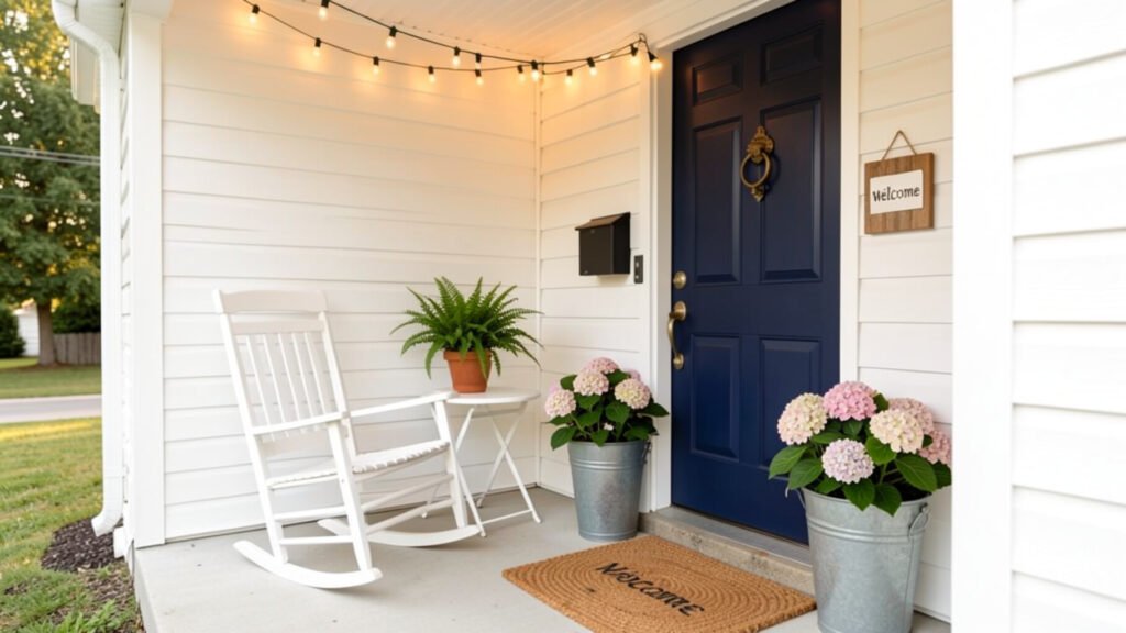 small front porch decorating ideas