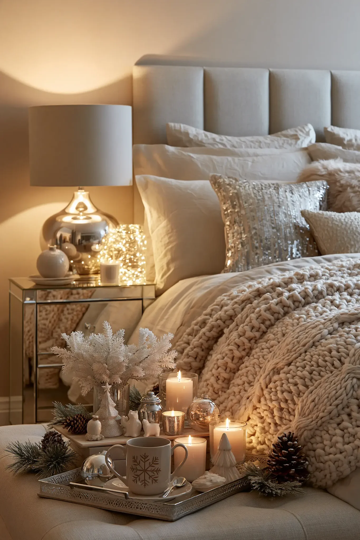 23 Christmas Bedroom Decor Ideas for a Soft, Cozy Retreat