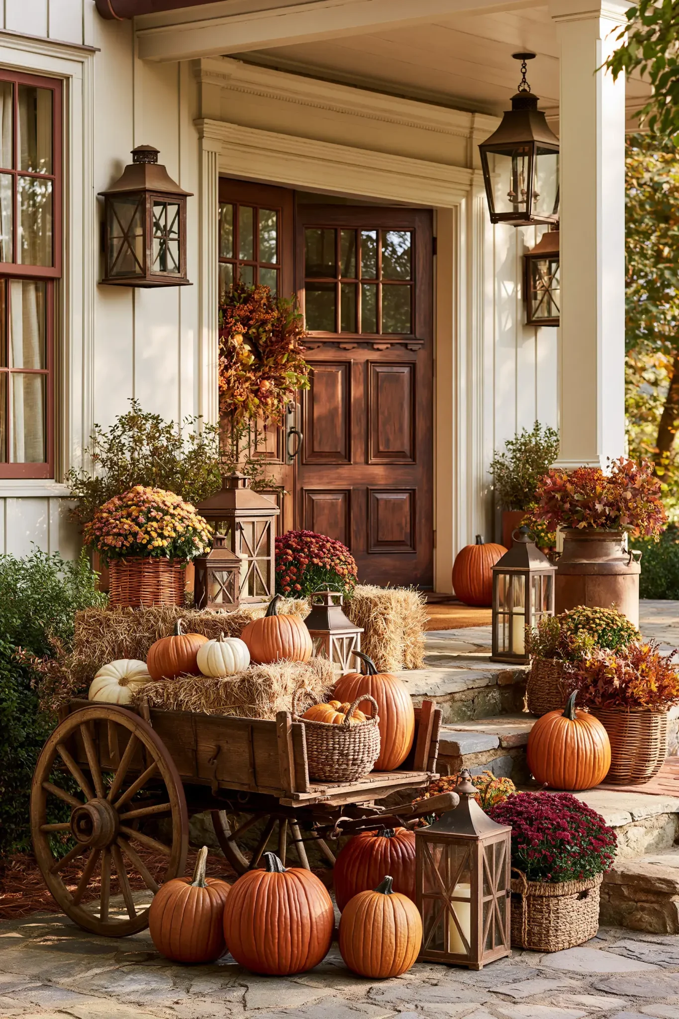 24 Fall Porch Decor Ideas That Carry the Whole Season