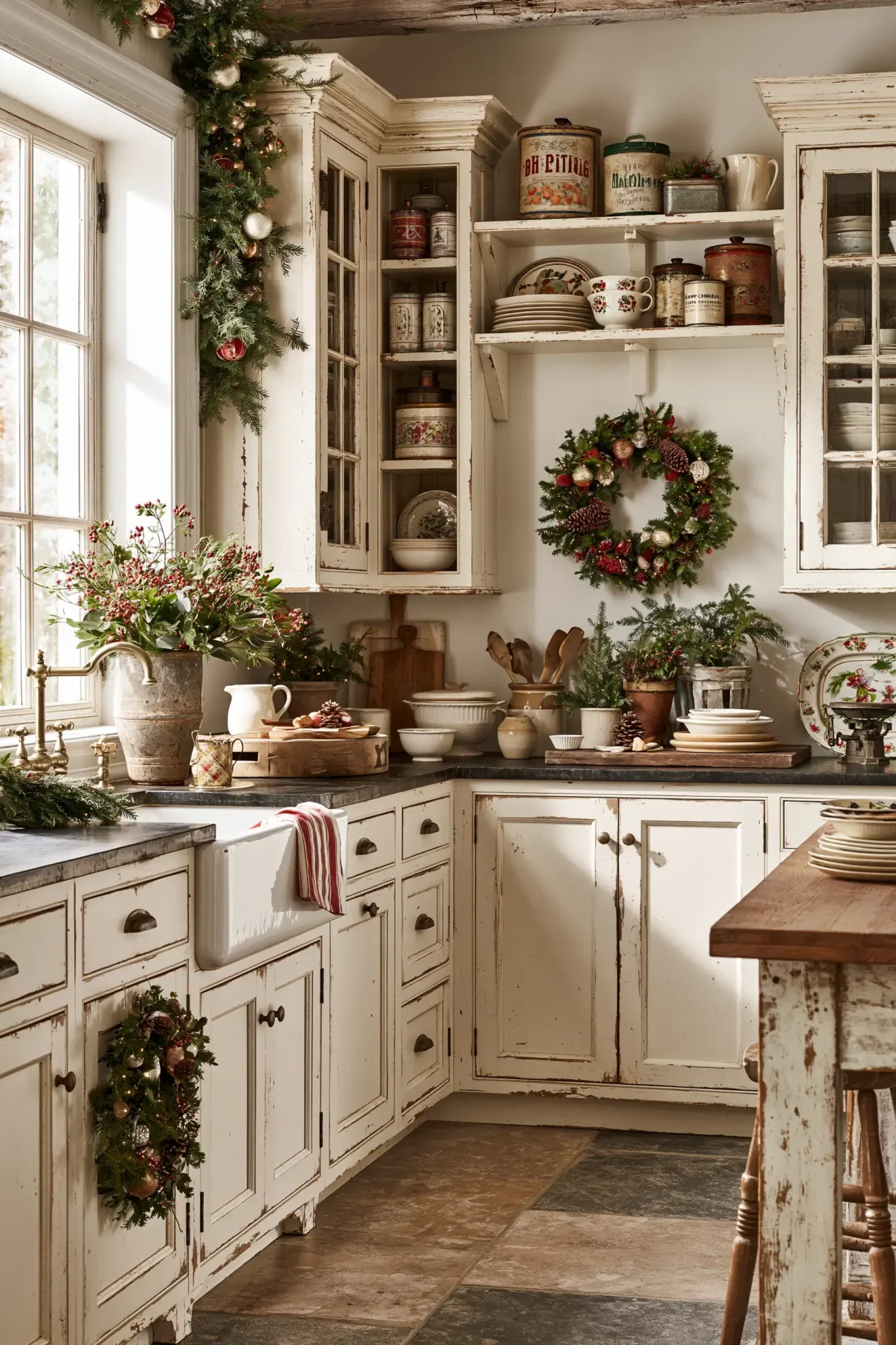 21 Christmas Kitchen Decor Ideas for a Room You Still Cook In