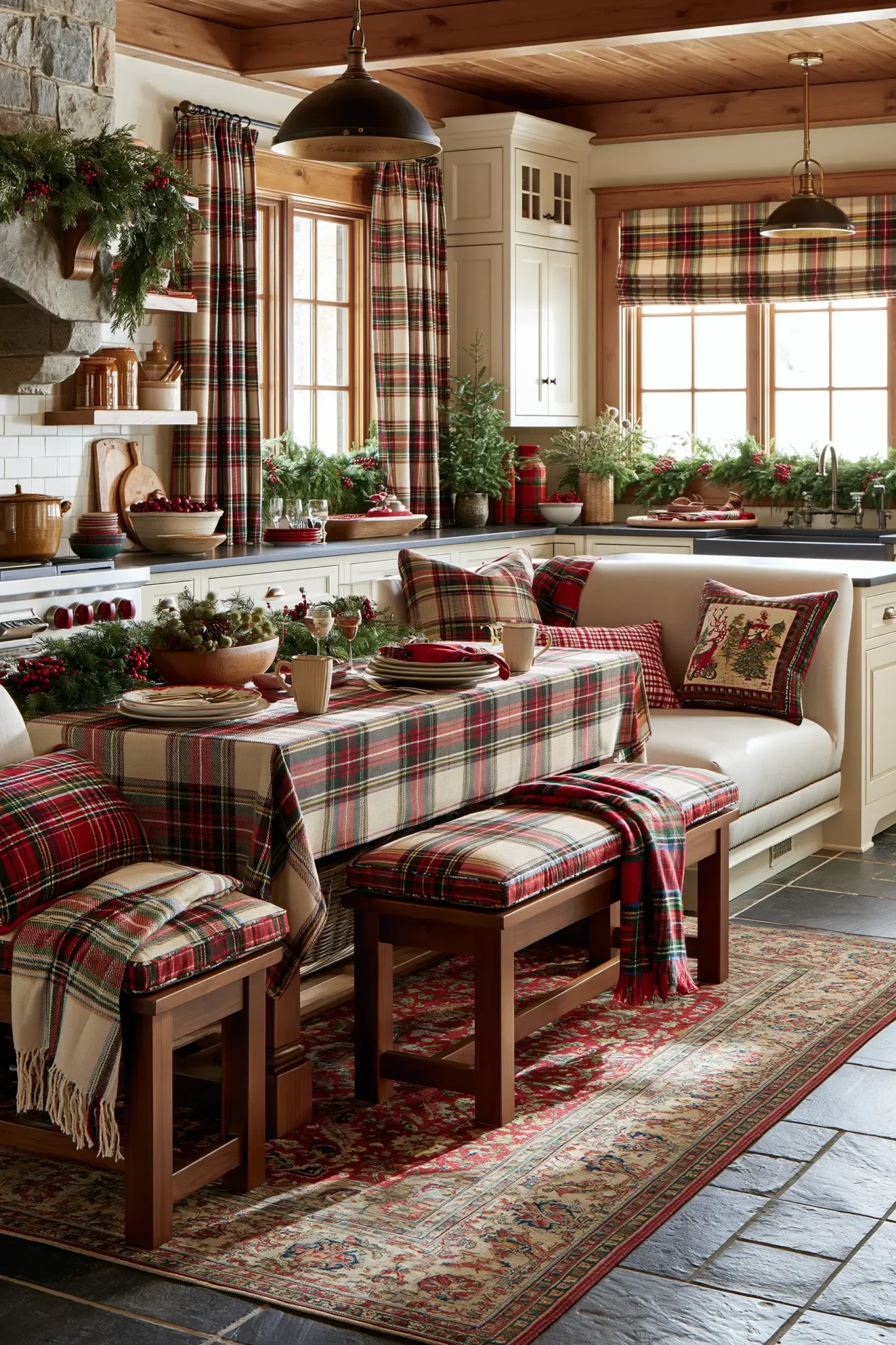 21 Christmas Kitchen Decor Ideas for a Room You Still Cook In