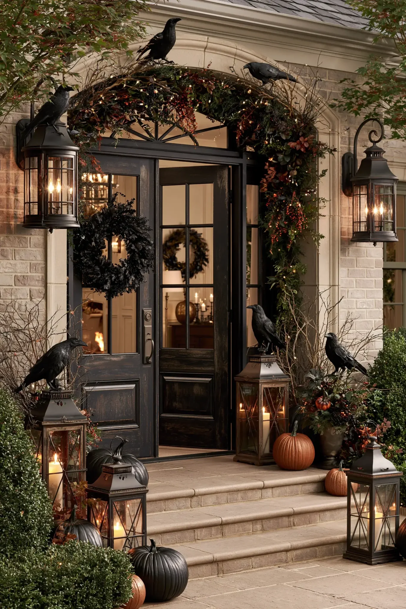 20 Outdoor Halloween Decor Ideas for a Front Yard That Feels Festive, Not Frightening