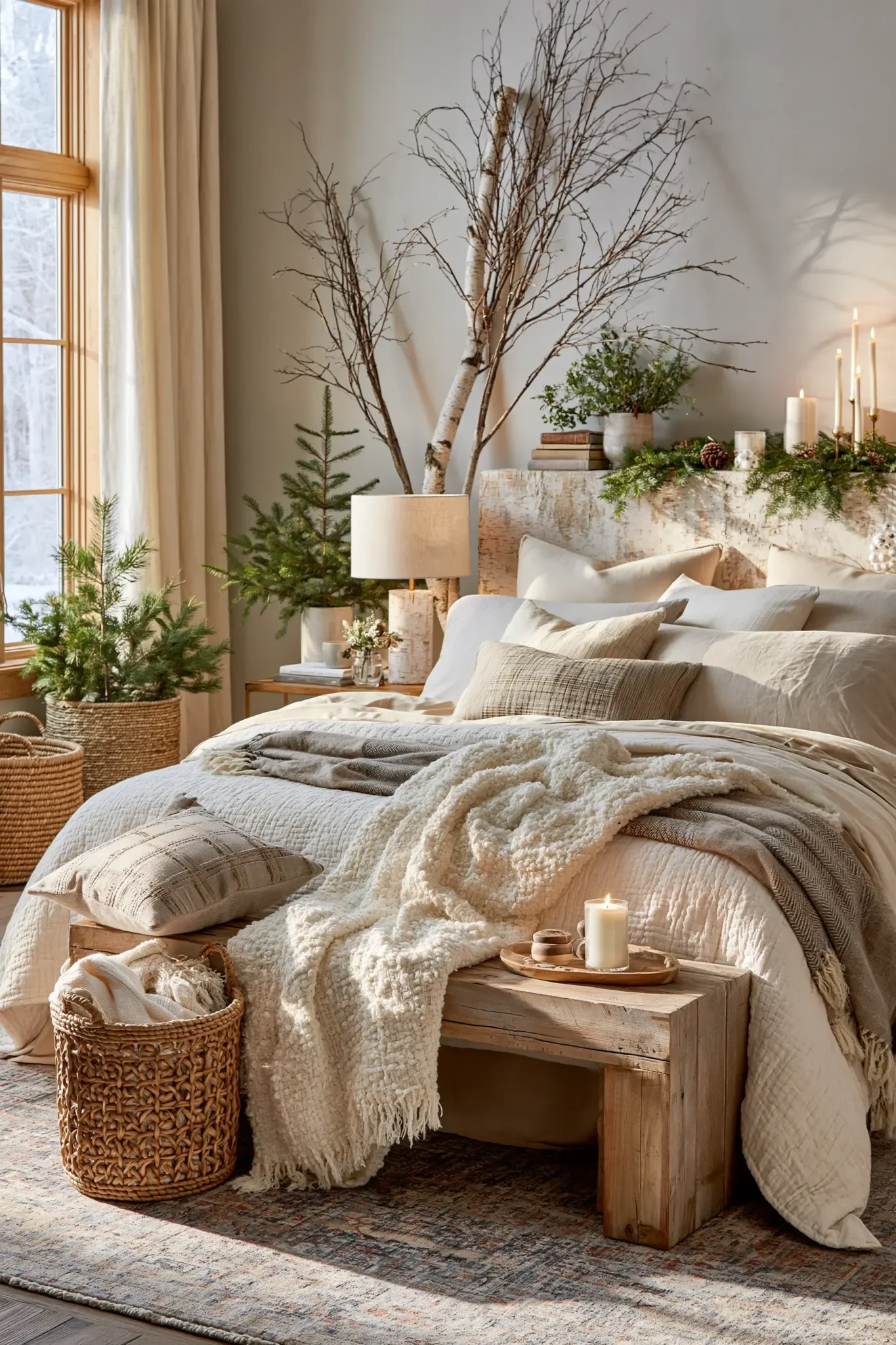 23 Christmas Bedroom Decor Ideas for a Soft, Cozy Retreat