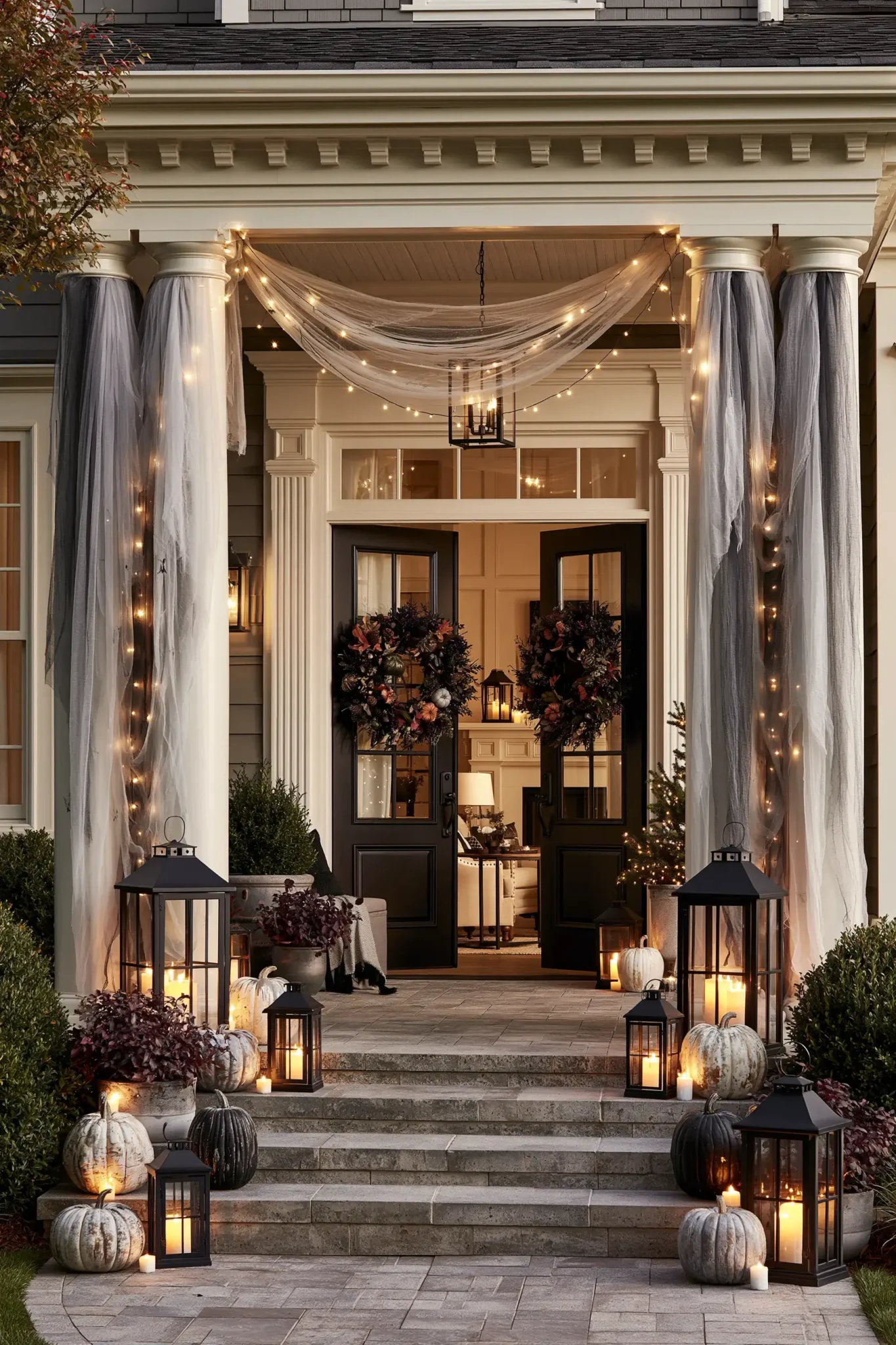 22 Halloween Door Decor Ideas for an Entry That Welcomes, Not Warns