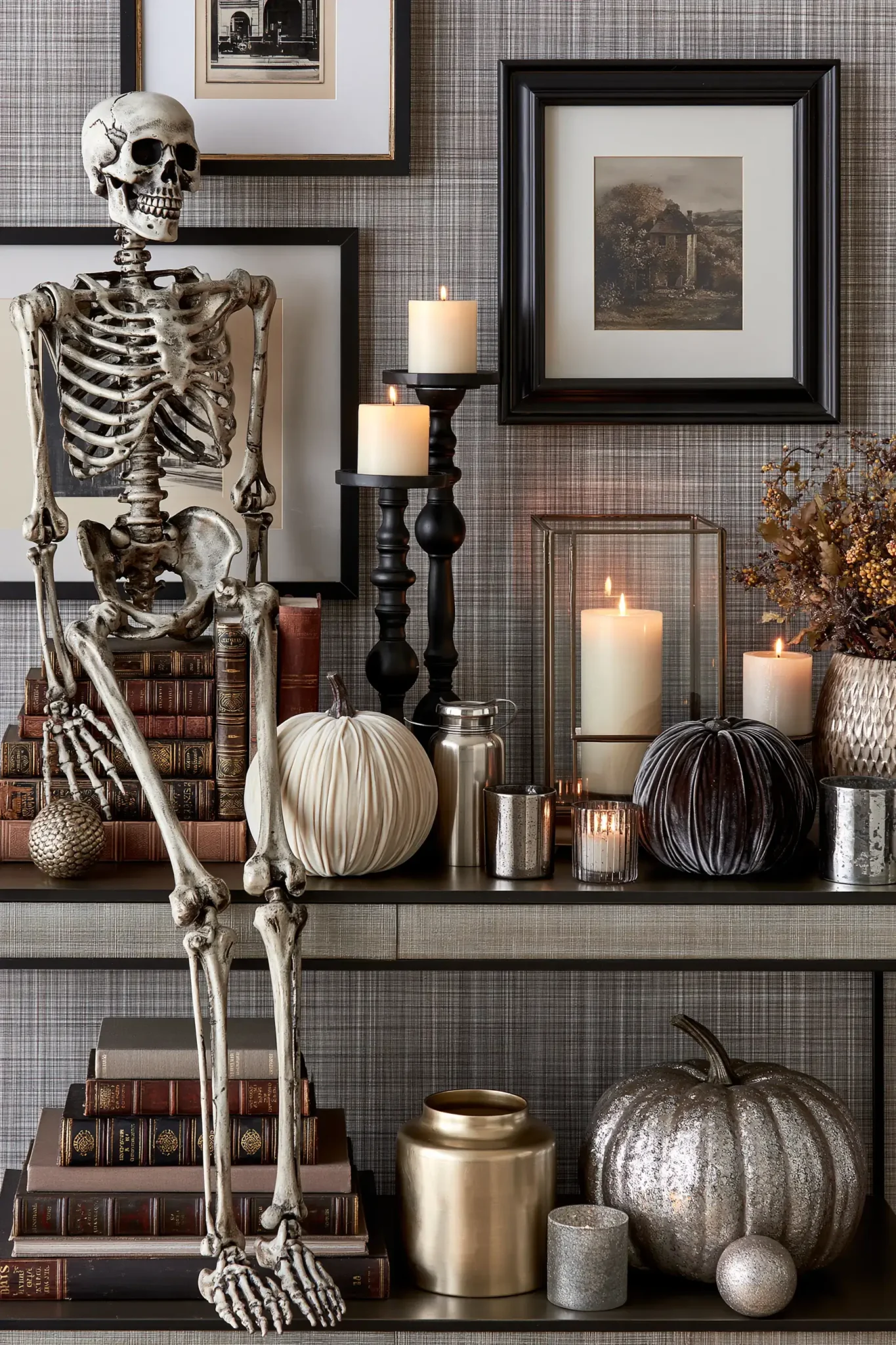 23 Halloween Home Decor Ideas for a Moody, Collected Look