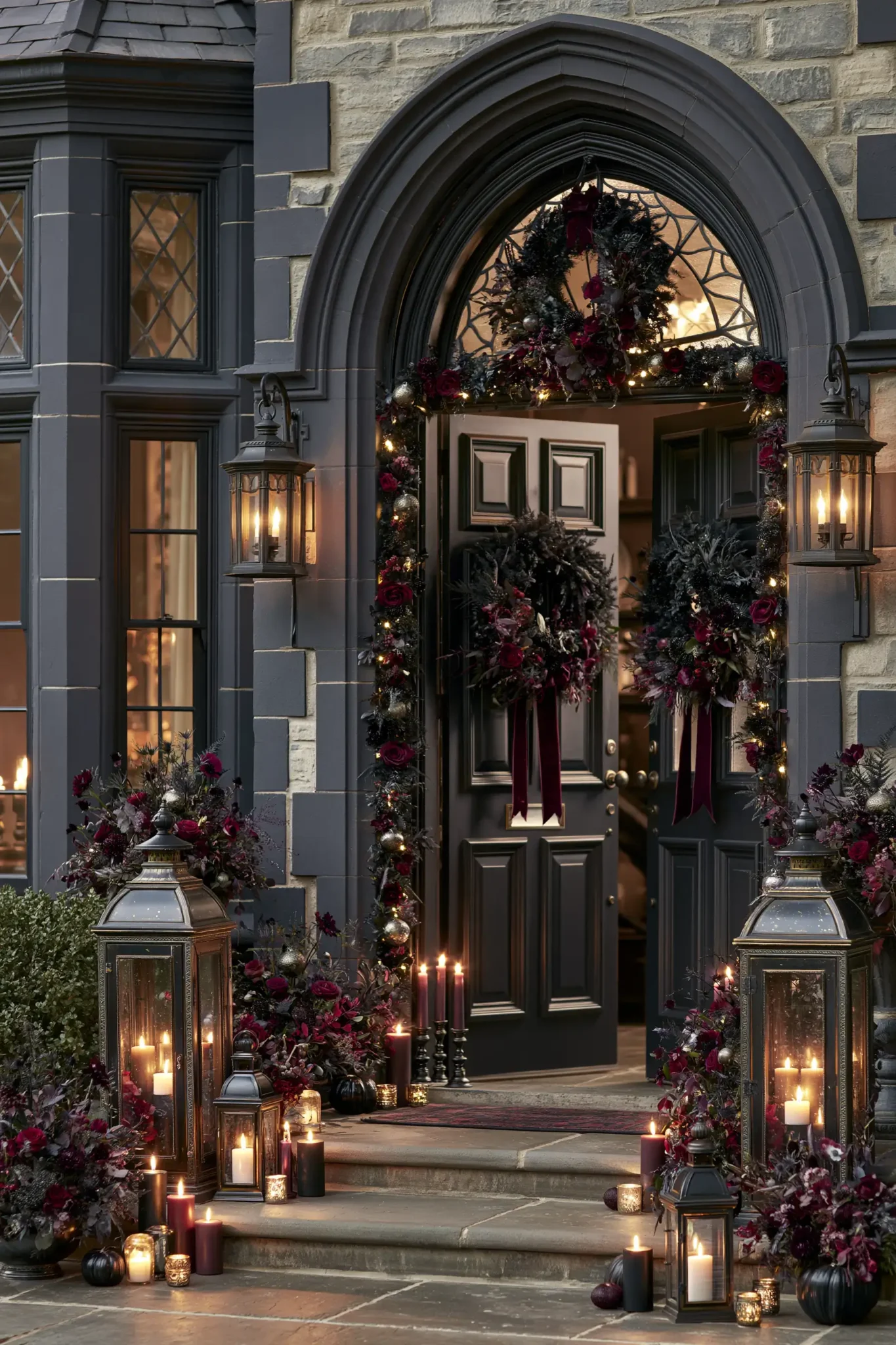 22 Halloween Door Decor Ideas for an Entry That Welcomes, Not Warns