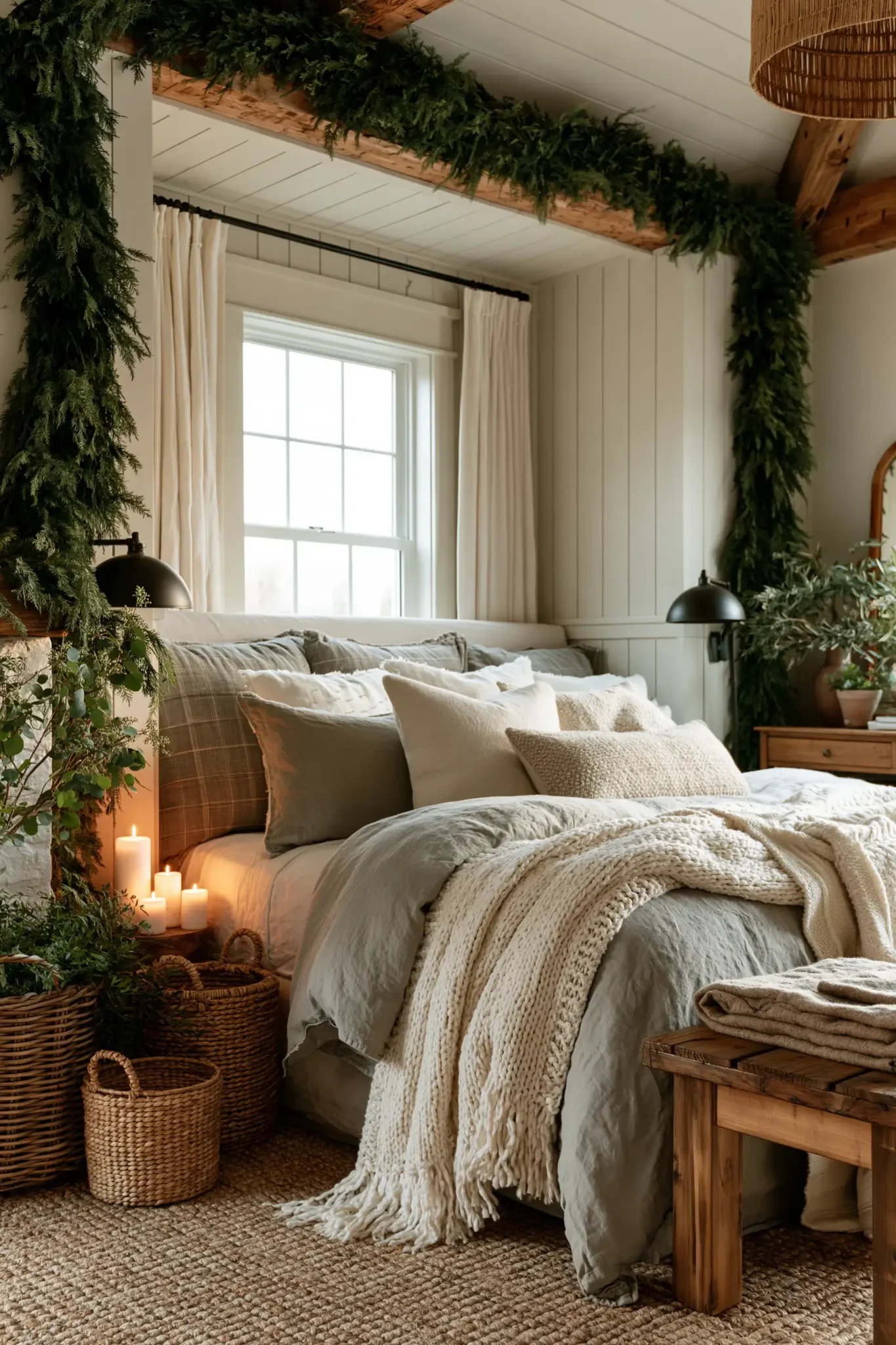 23 Christmas Bedroom Decor Ideas for a Soft, Cozy Retreat