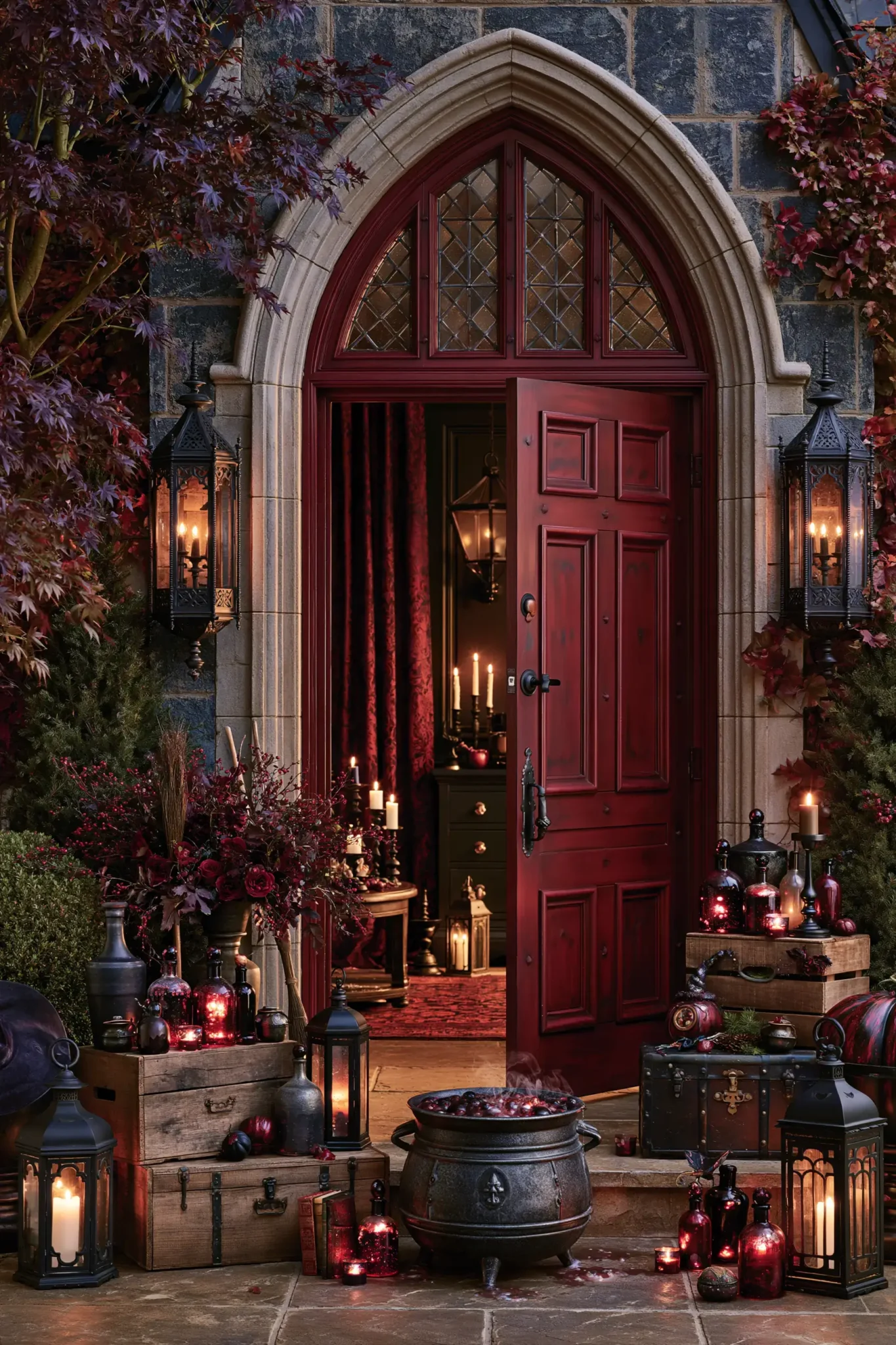 22 Halloween Door Decor Ideas for an Entry That Welcomes, Not Warns