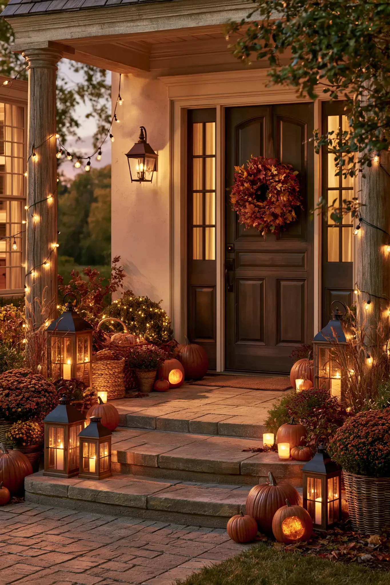 24 Fall Porch Decor Ideas That Carry the Whole Season