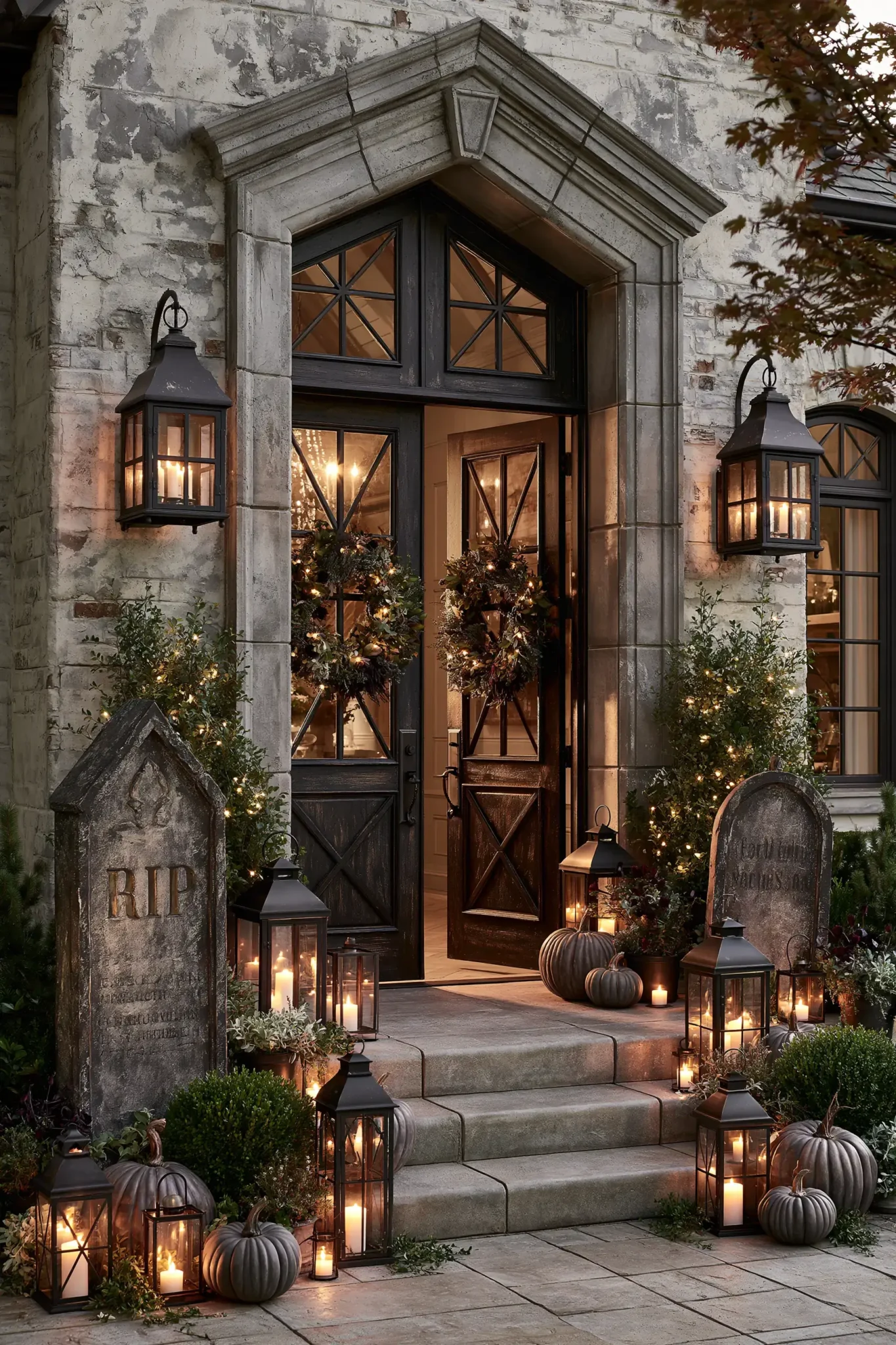 22 Halloween Door Decor Ideas for an Entry That Welcomes, Not Warns