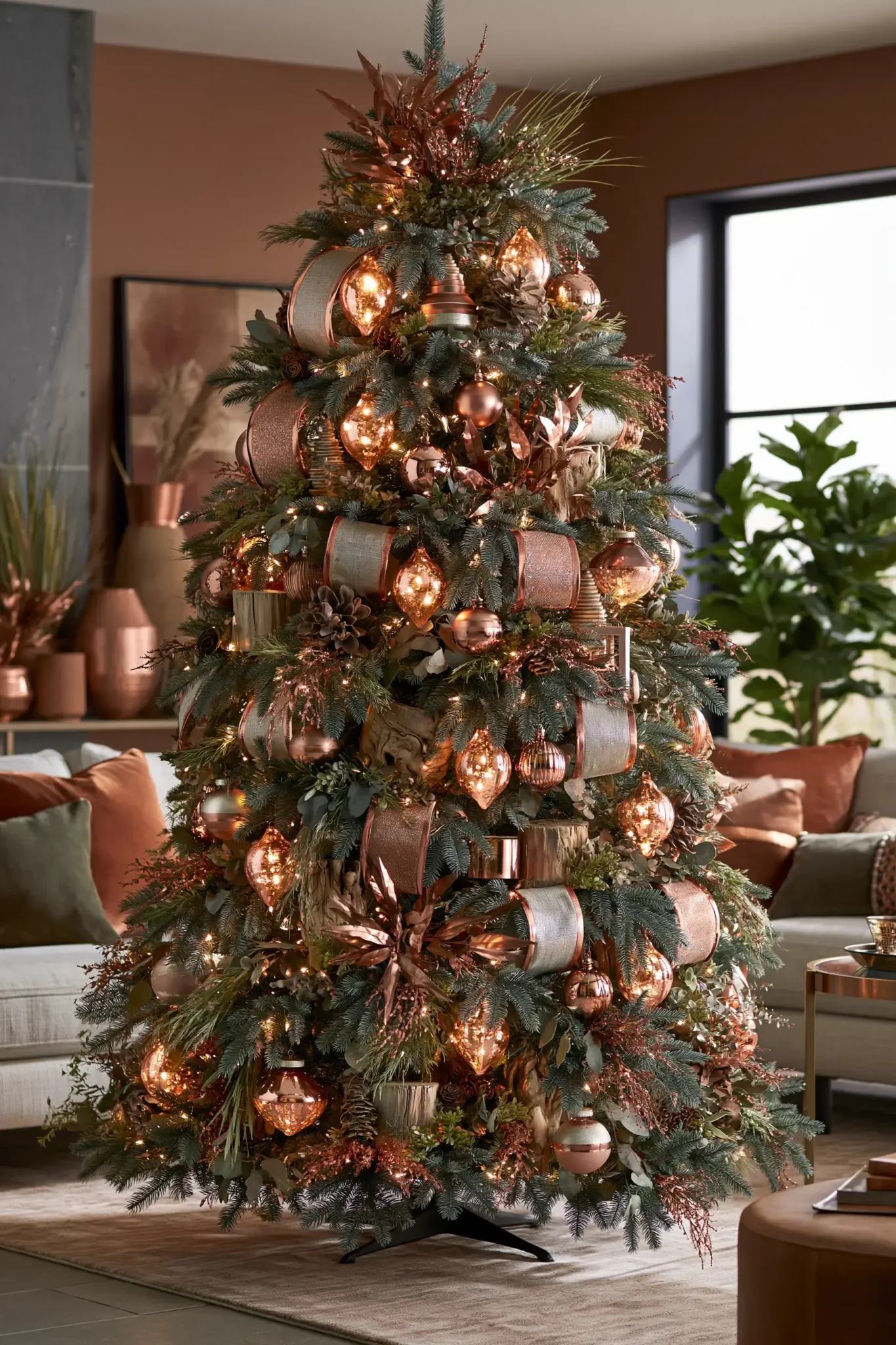23 Christmas Tree Decor Ideas for a Small, Warm Apartment