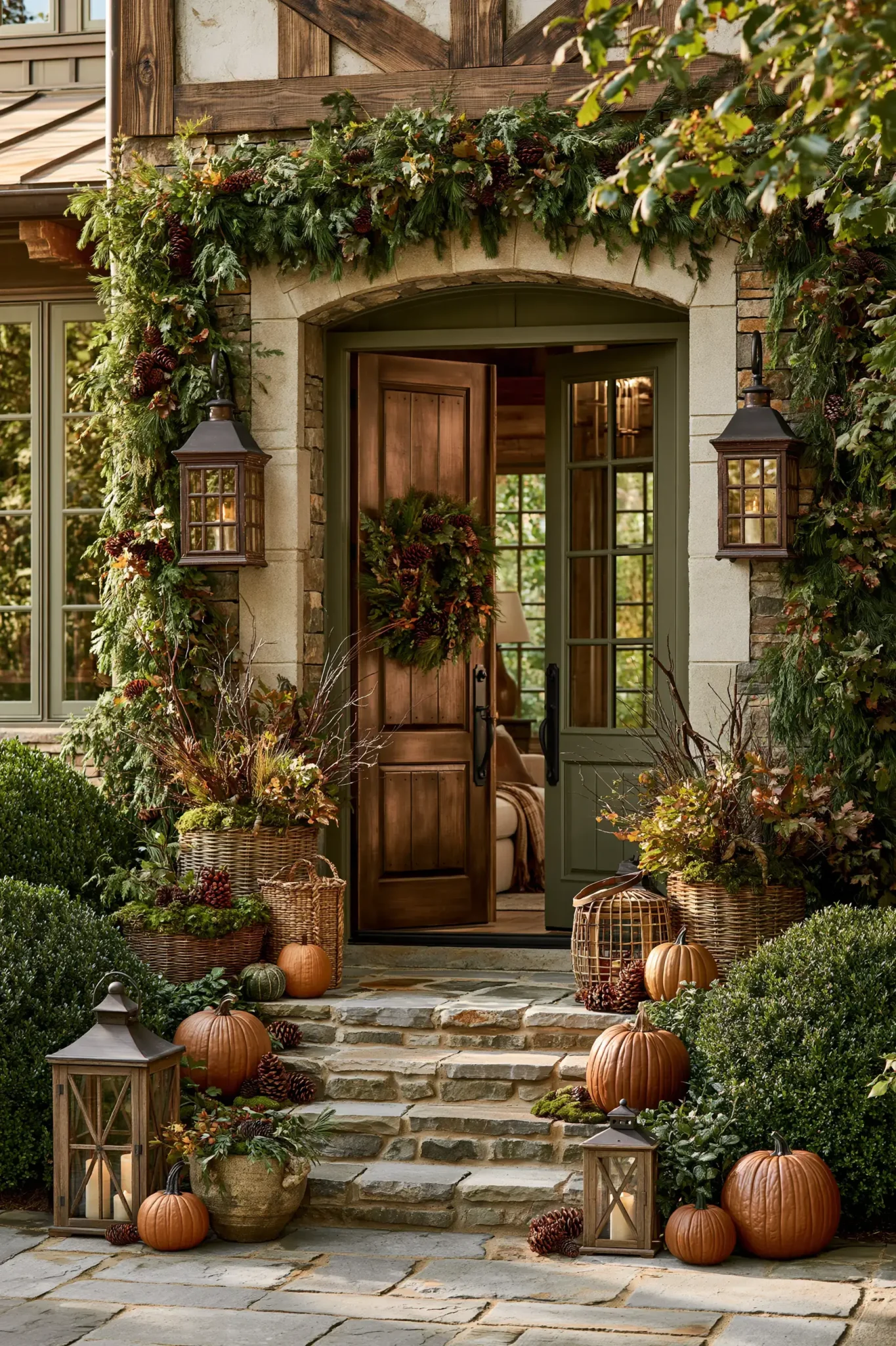 24 Fall Porch Decor Ideas That Carry the Whole Season