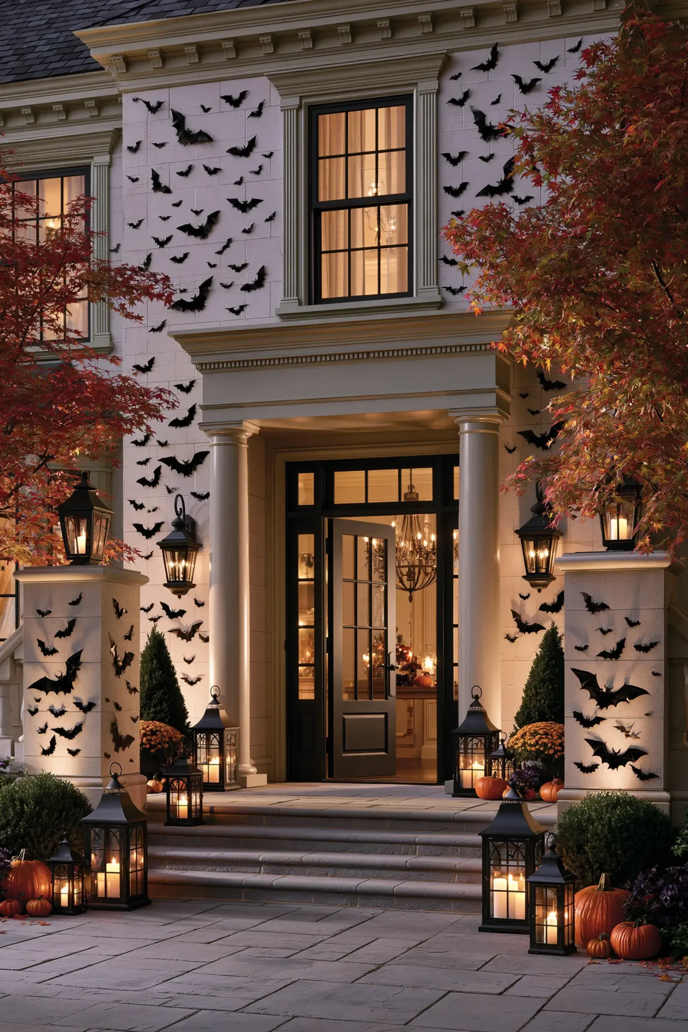 20 Outdoor Halloween Decor Ideas for a Front Yard That Feels Festive, Not Frightening
