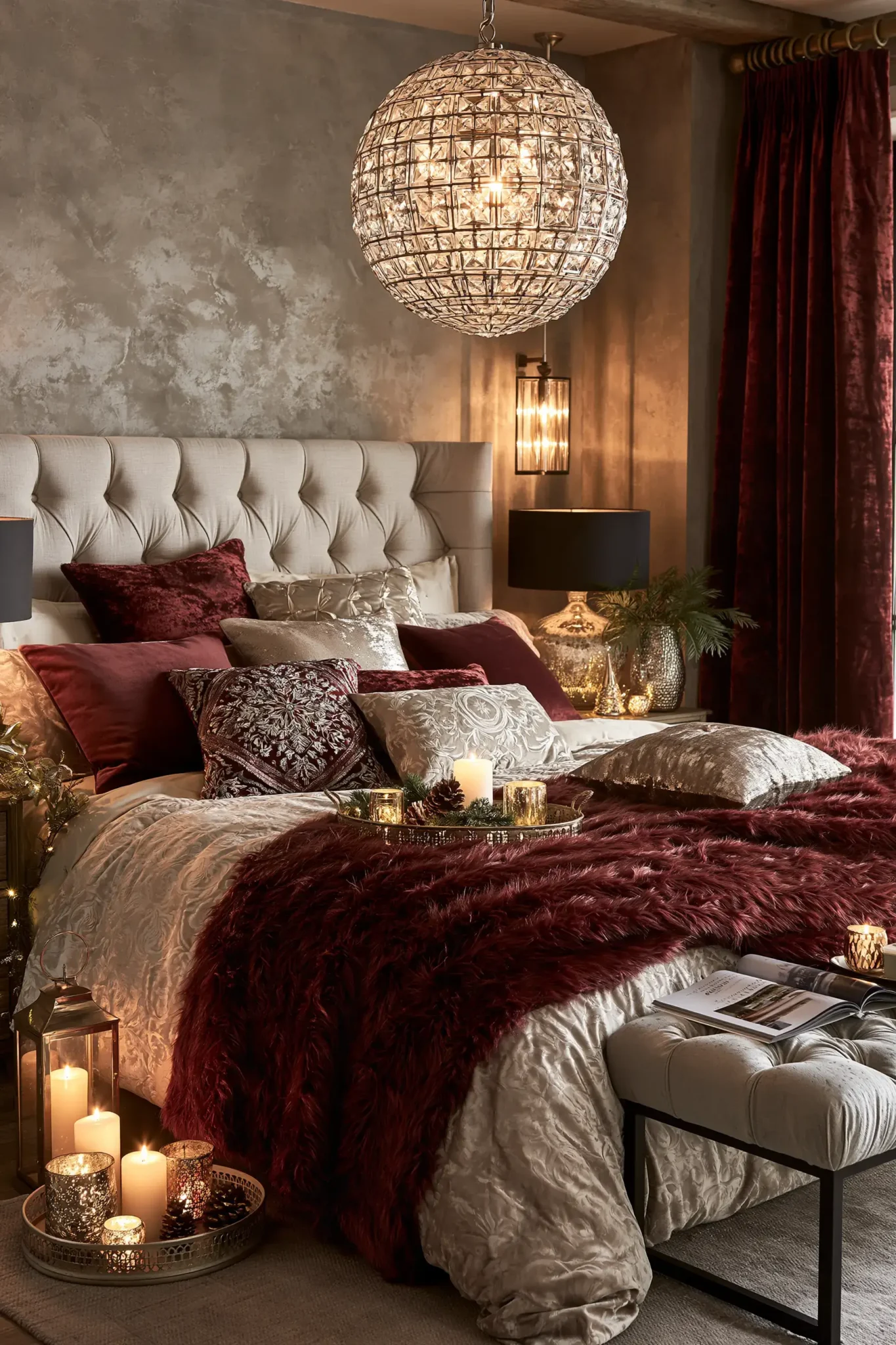 23 Christmas Bedroom Decor Ideas for a Soft, Cozy Retreat