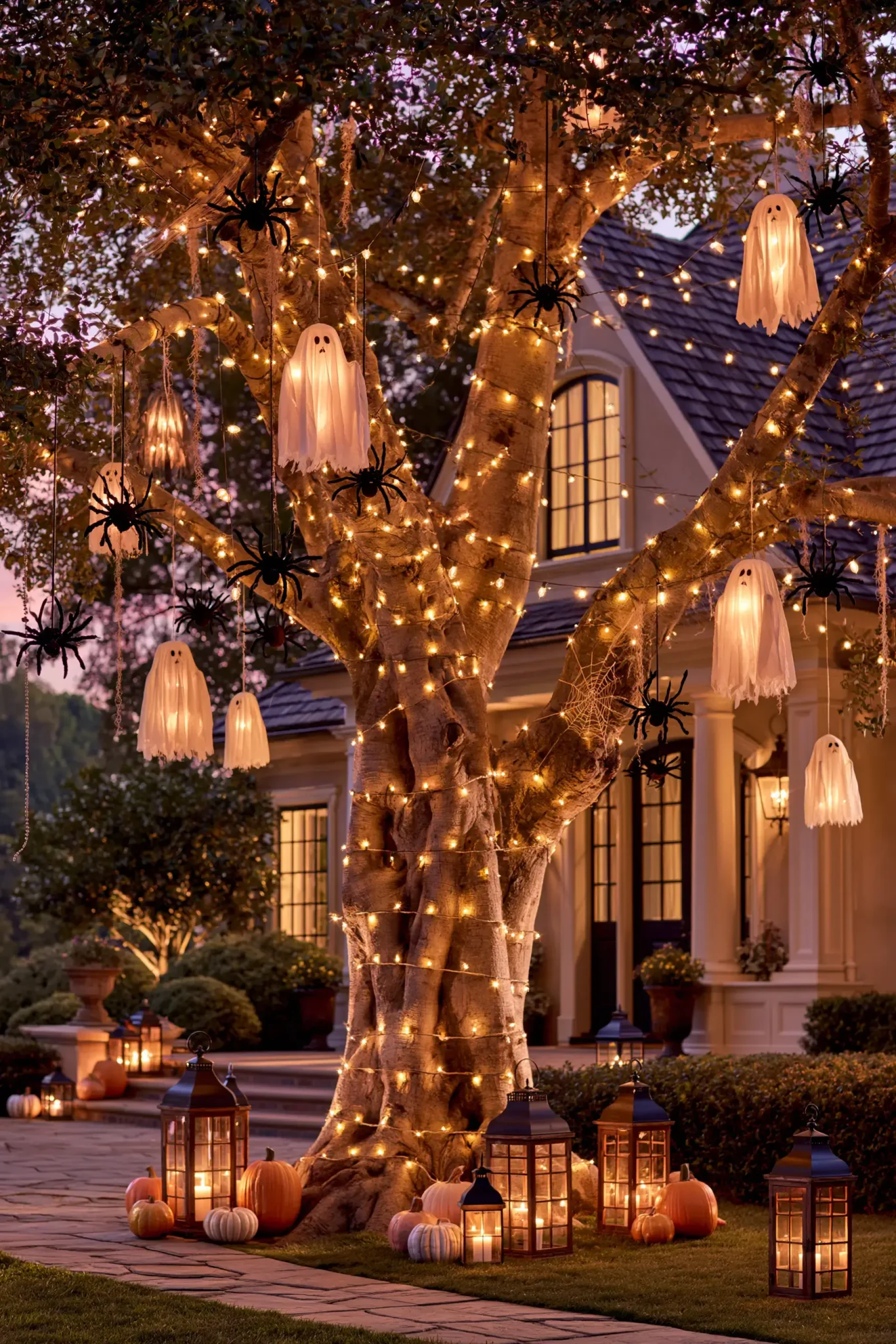 20 Outdoor Halloween Decor Ideas for a Front Yard That Feels Festive, Not Frightening
