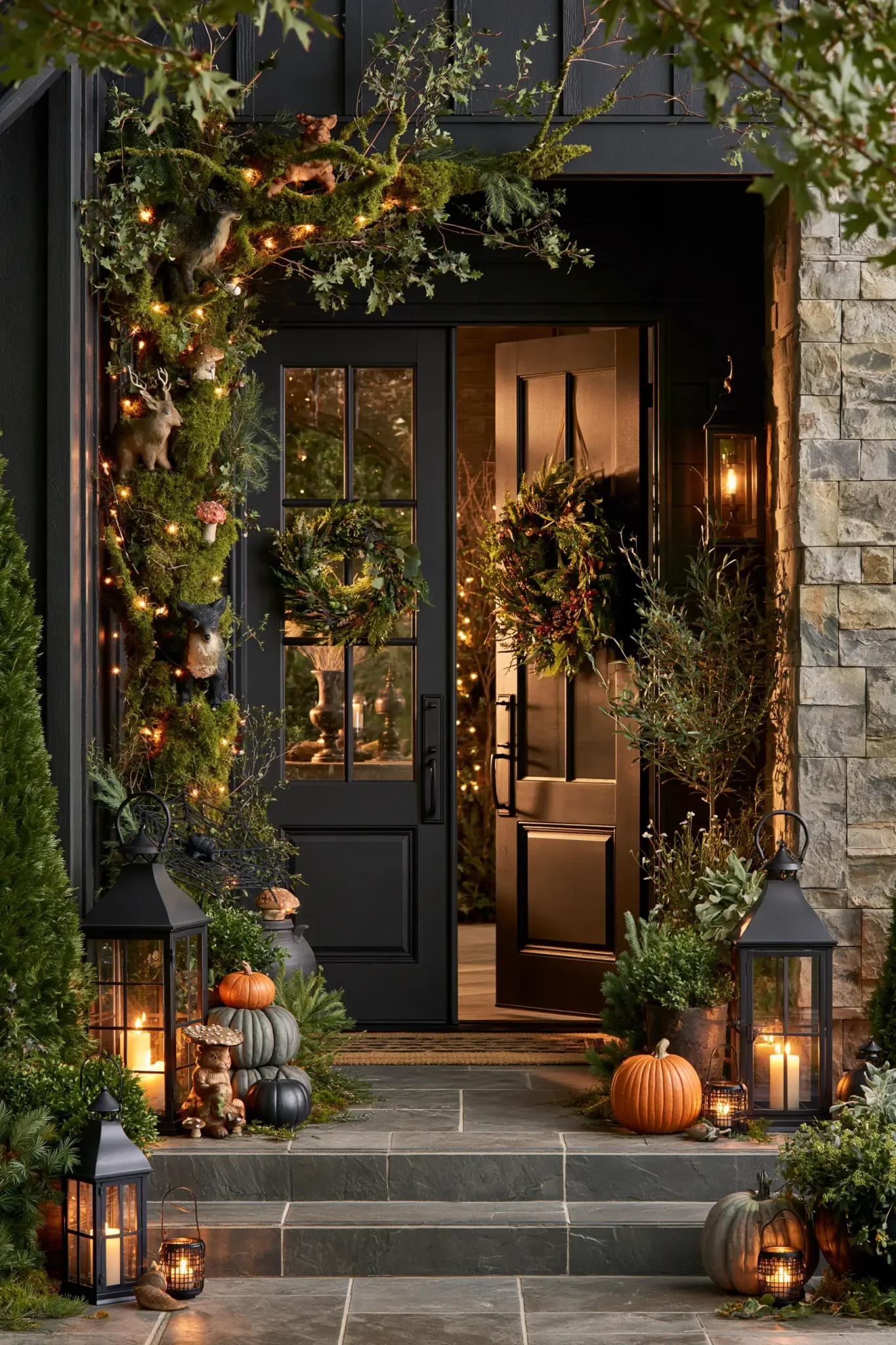 22 Halloween Door Decor Ideas for an Entry That Welcomes, Not Warns