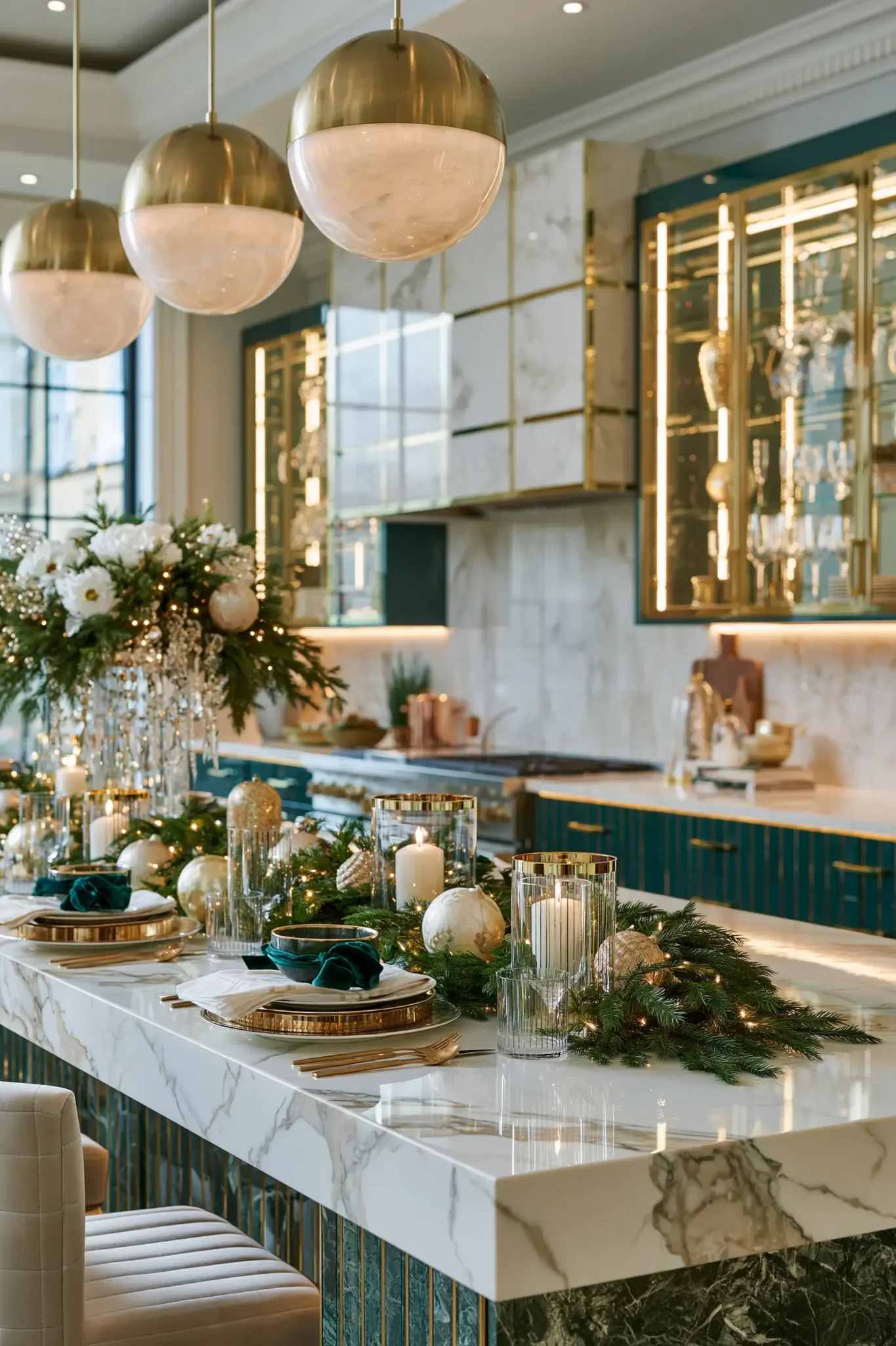 21 Christmas Kitchen Decor Ideas for a Room You Still Cook In