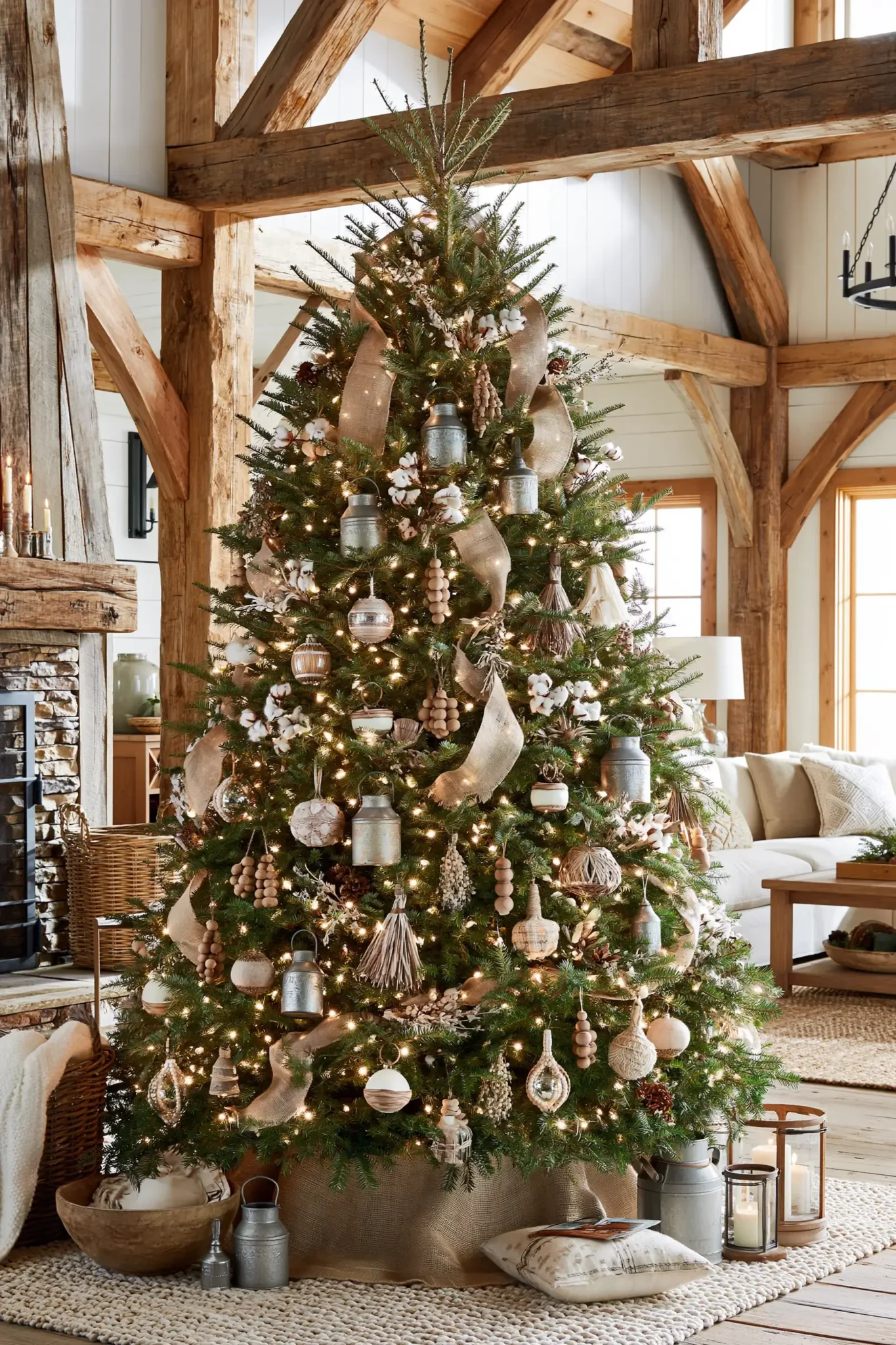 23 Christmas Tree Decor Ideas for a Small, Warm Apartment