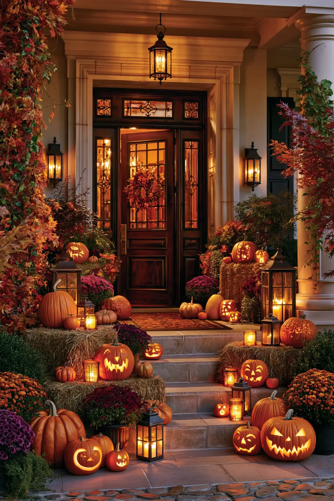 20 Outdoor Halloween Decor Ideas for a Front Yard That Feels Festive, Not Frightening
