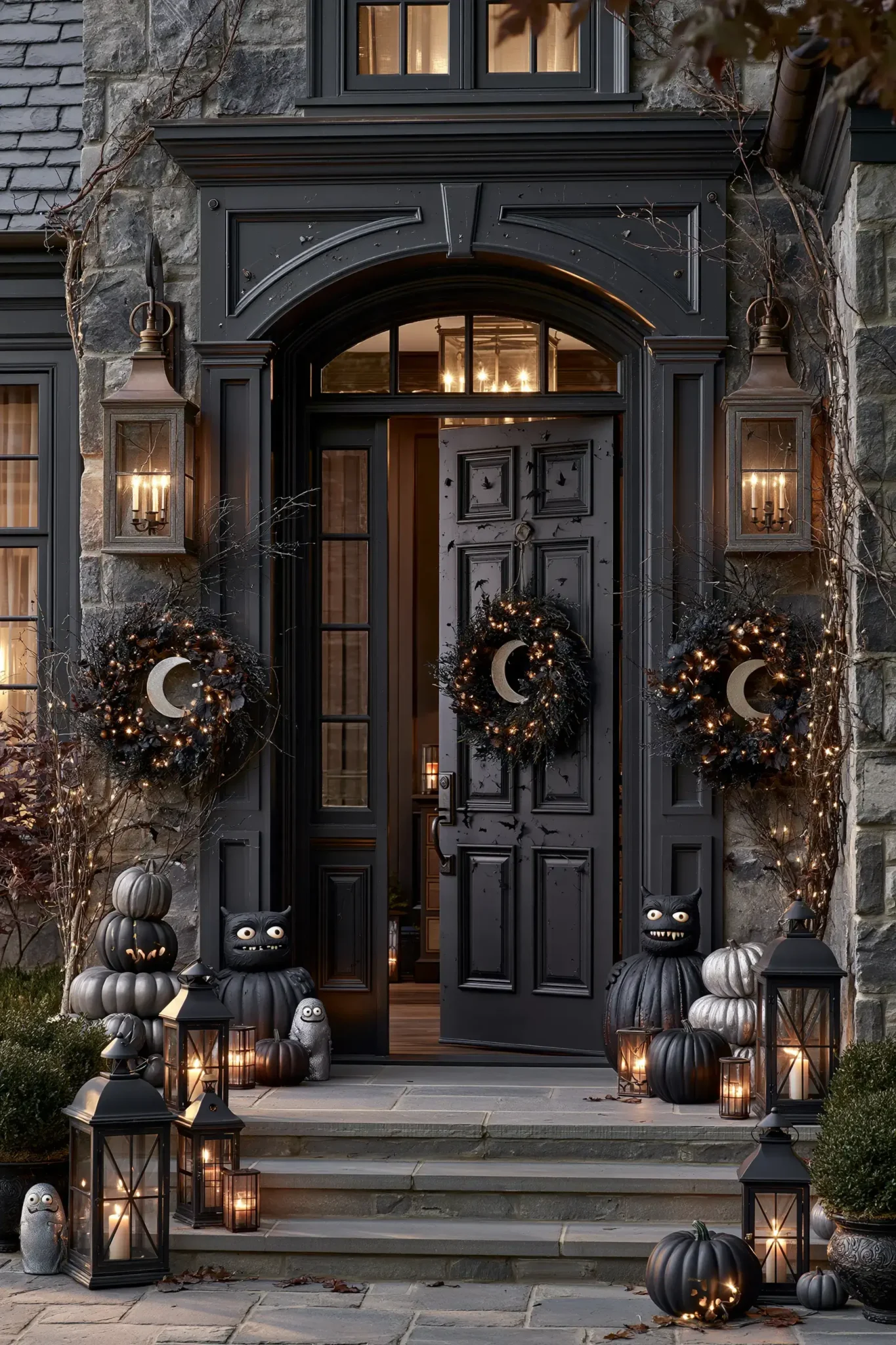 22 Halloween Door Decor Ideas for an Entry That Welcomes, Not Warns