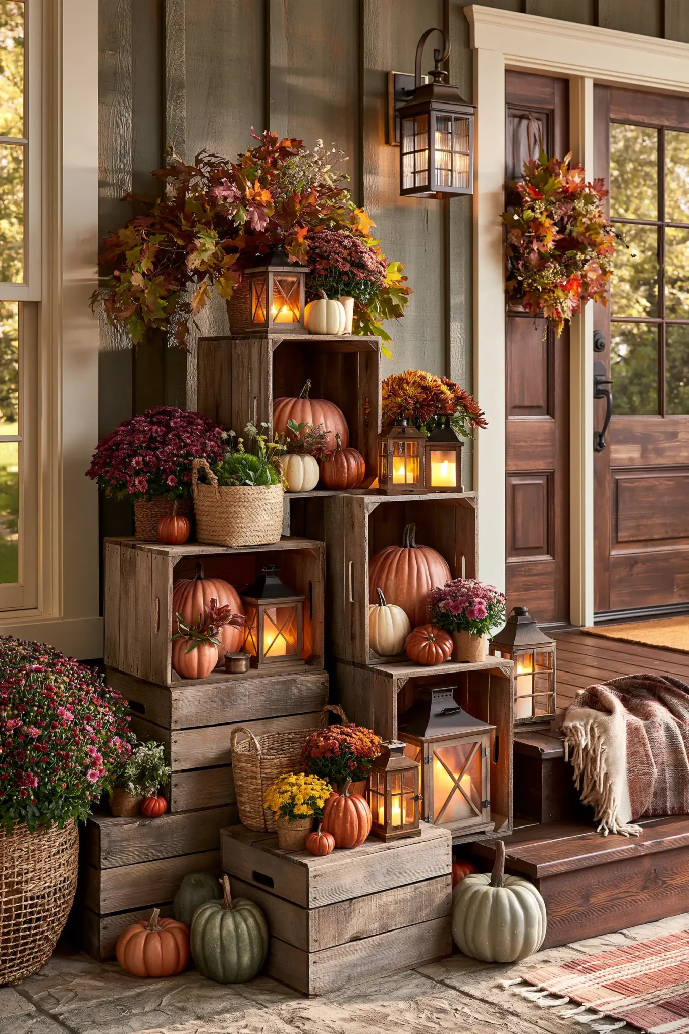 24 Fall Porch Decor Ideas That Carry the Whole Season