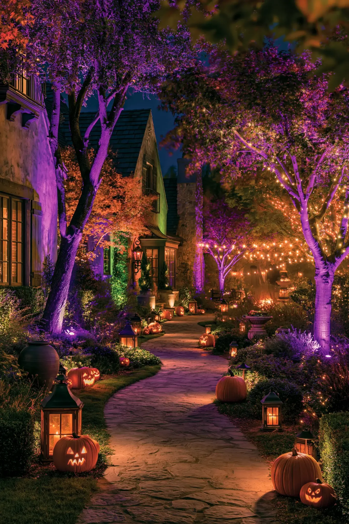 20 Outdoor Halloween Decor Ideas for a Front Yard That Feels Festive, Not Frightening