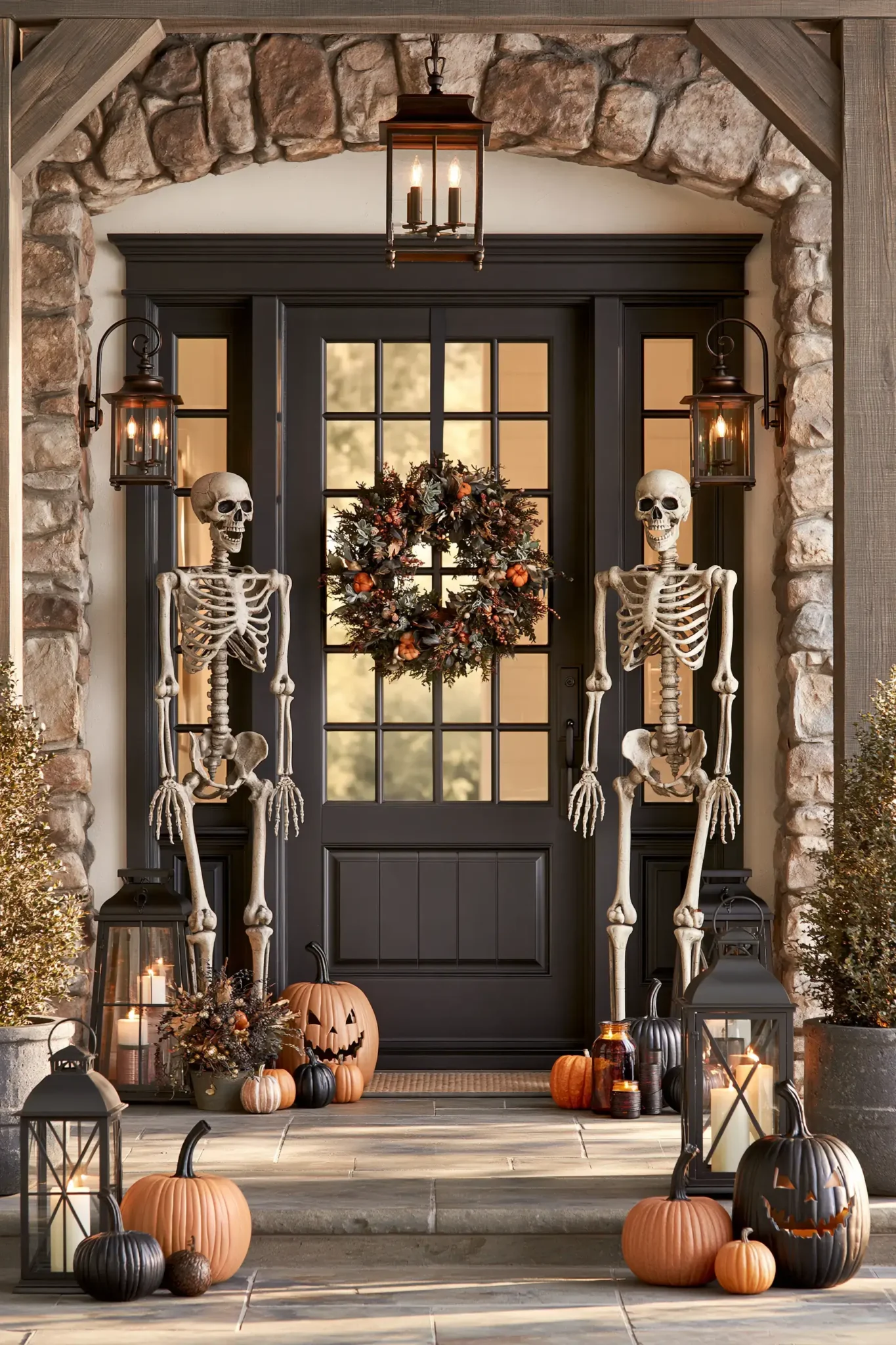 22 Halloween Door Decor Ideas for an Entry That Welcomes, Not Warns