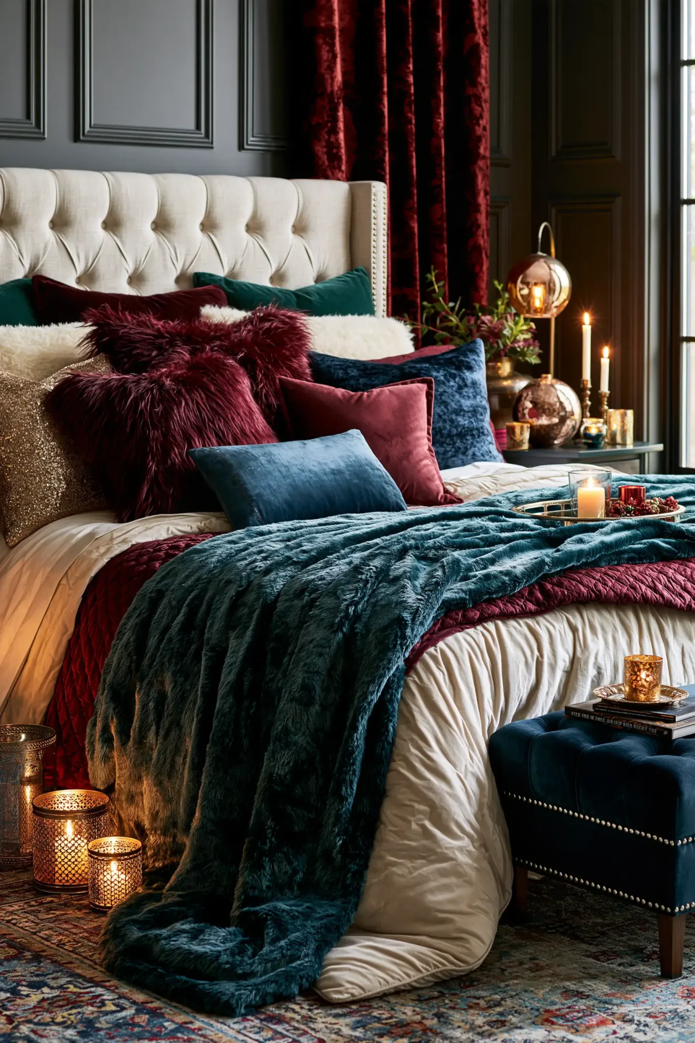 23 Christmas Bedroom Decor Ideas for a Soft, Cozy Retreat