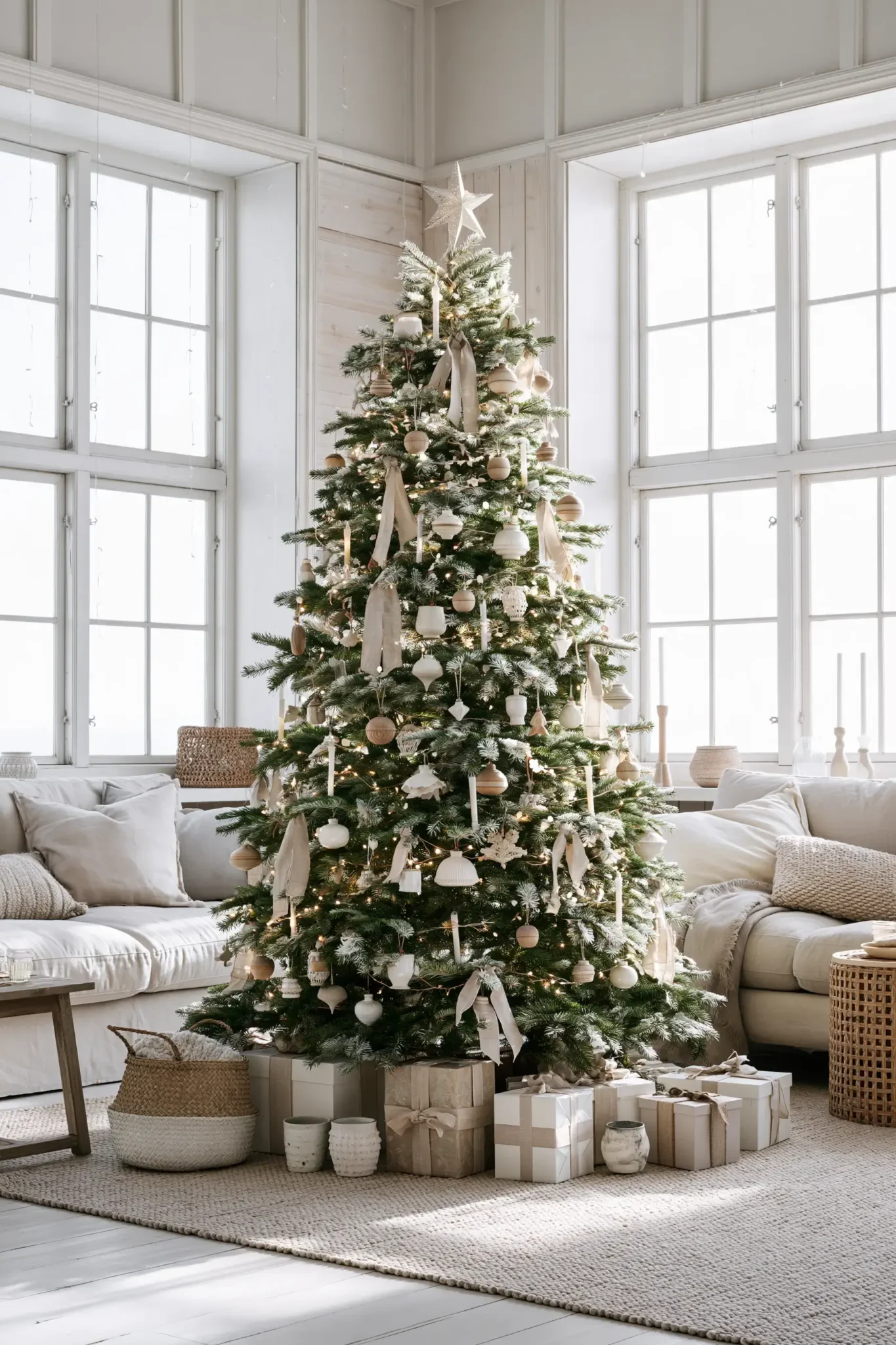 23 Christmas Tree Decor Ideas for a Small, Warm Apartment