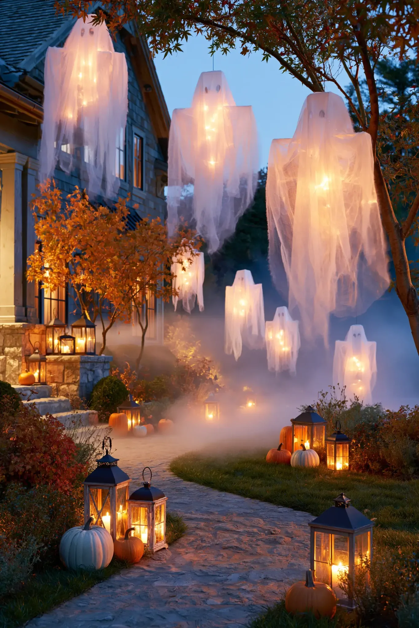20 Outdoor Halloween Decor Ideas for a Front Yard That Feels Festive, Not Frightening