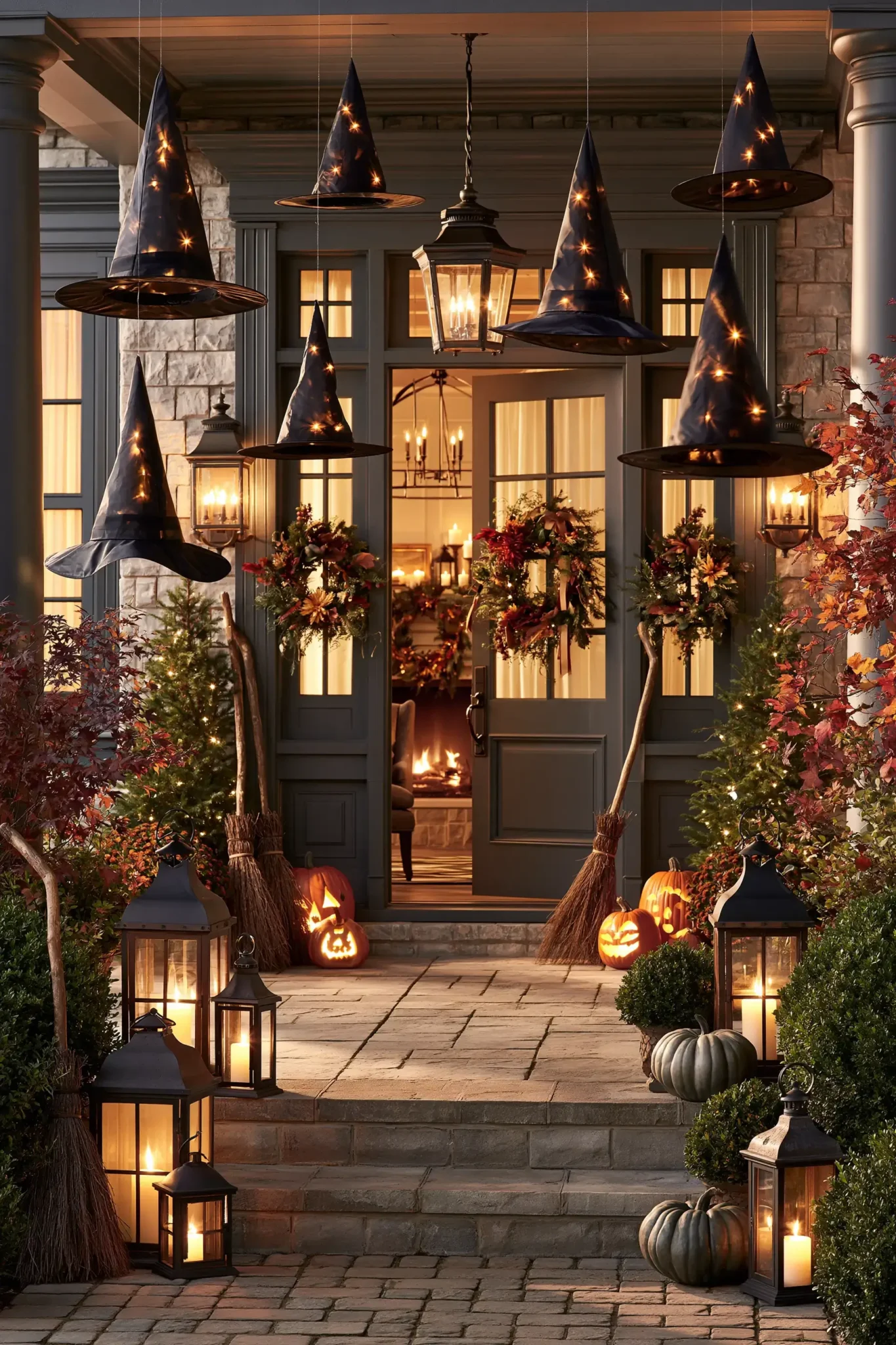 20 Outdoor Halloween Decor Ideas for a Front Yard That Feels Festive, Not Frightening