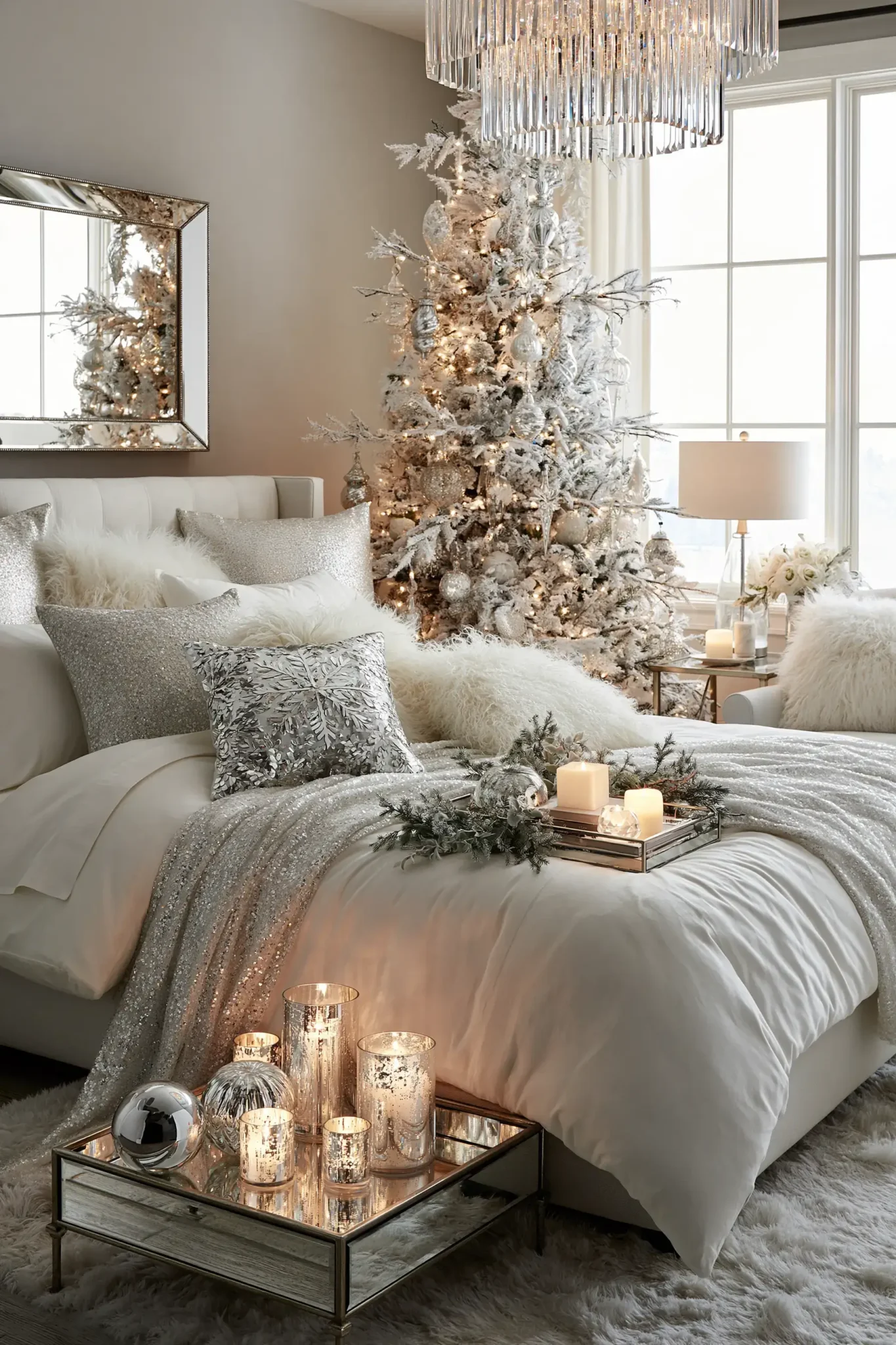 23 Christmas Bedroom Decor Ideas for a Soft, Cozy Retreat