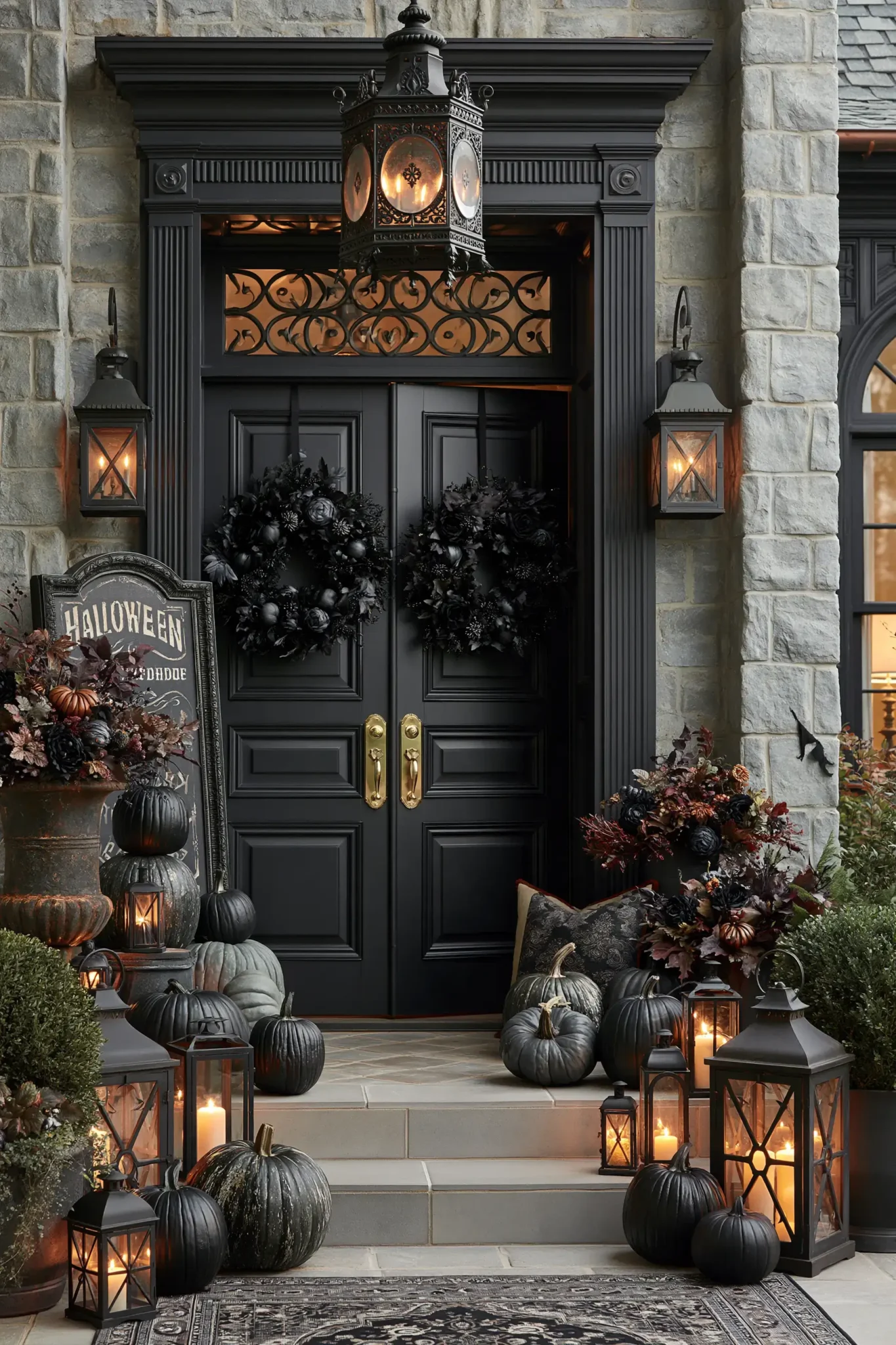 22 Halloween Door Decor Ideas for an Entry That Welcomes, Not Warns